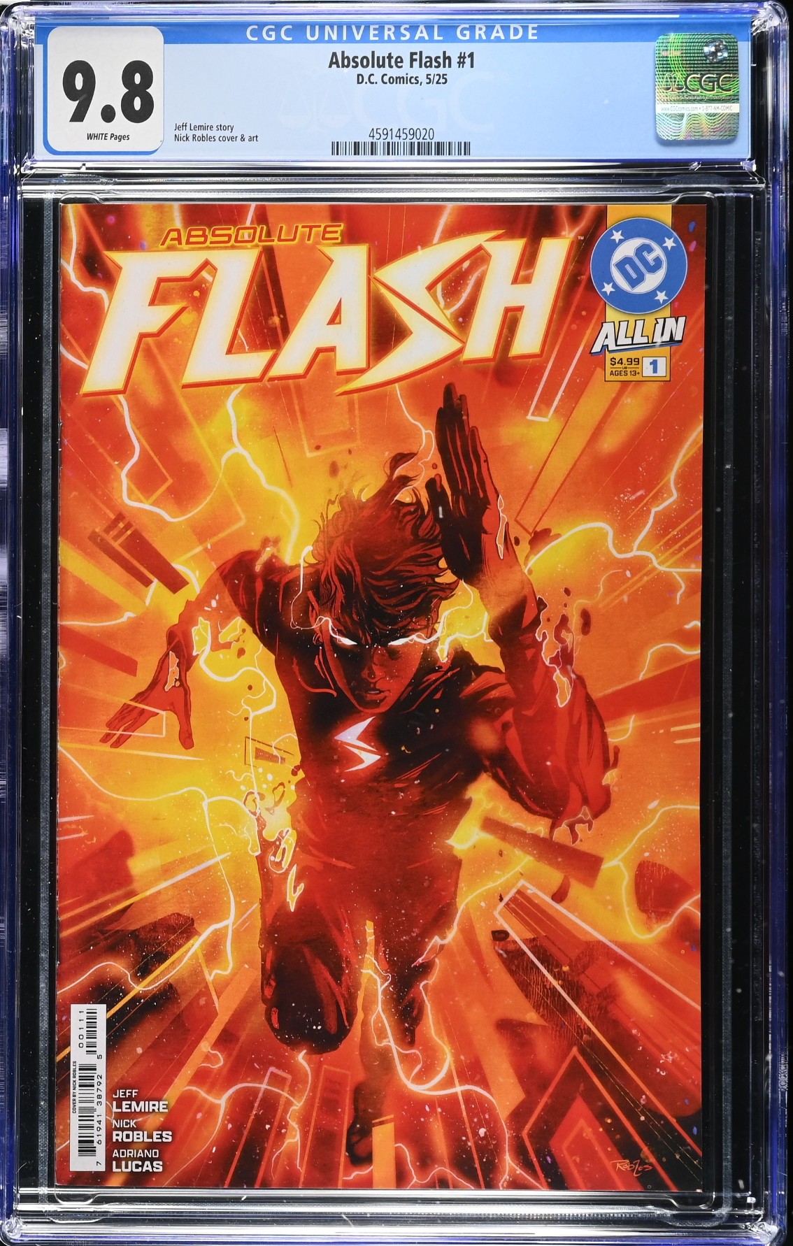 Absolute Flash #1 CGC 9.8