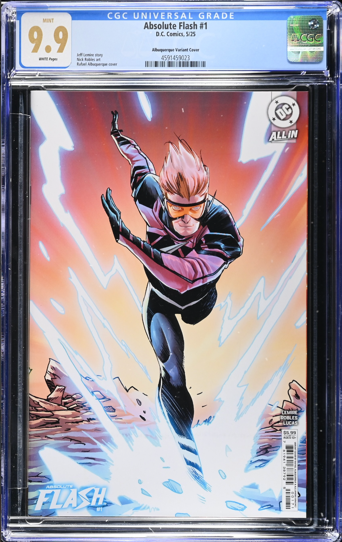 Absolute Flash #1 Albuquerque Variant CGC 9.9
