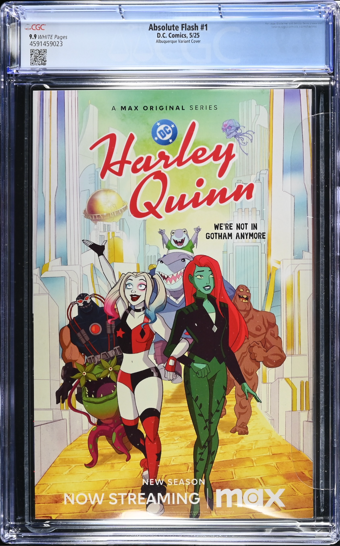 Absolute Flash #1 Albuquerque Variant CGC 9.9