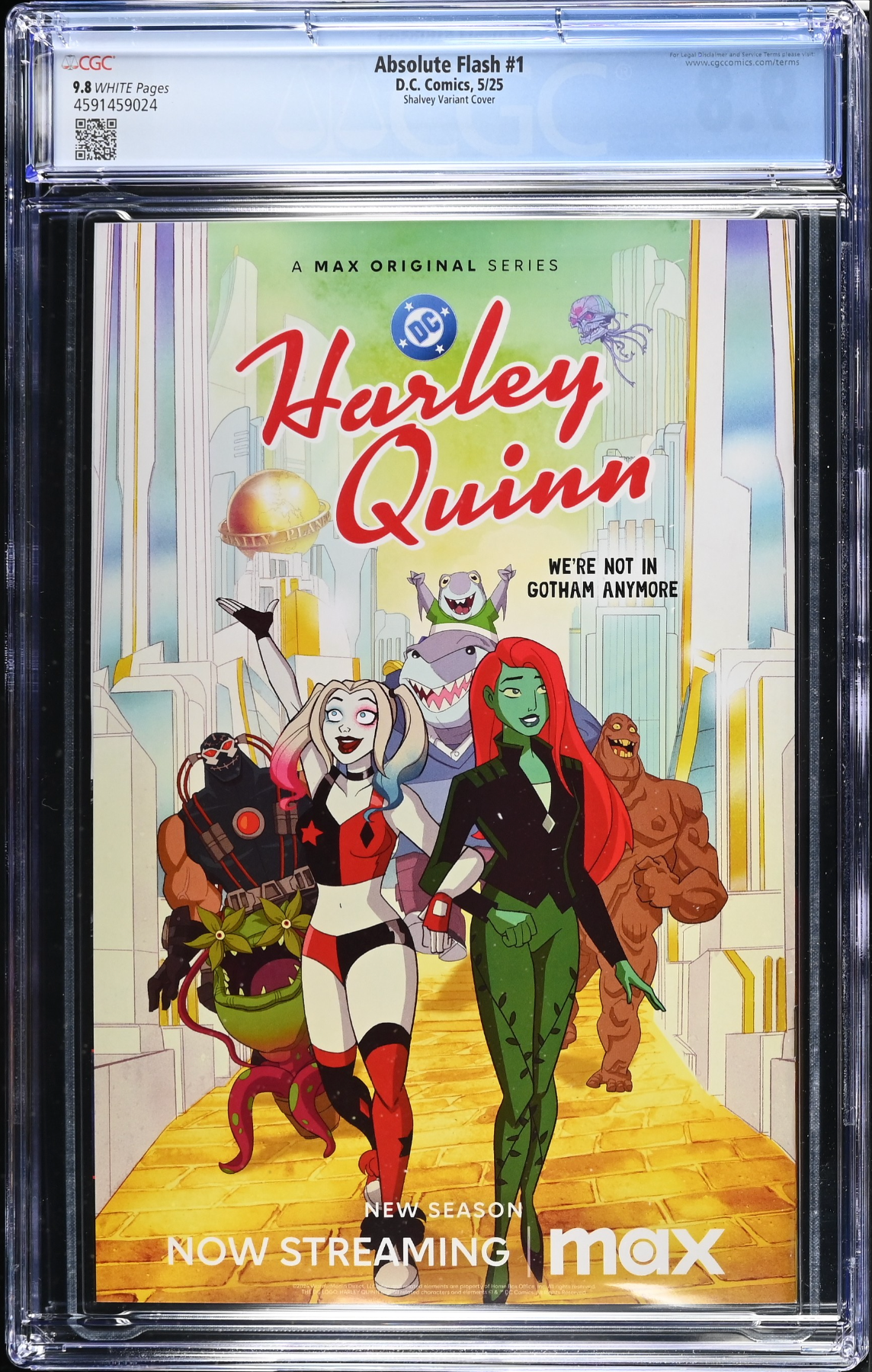 Absolute Flash #1 Shalvey Variant CGC 9.8