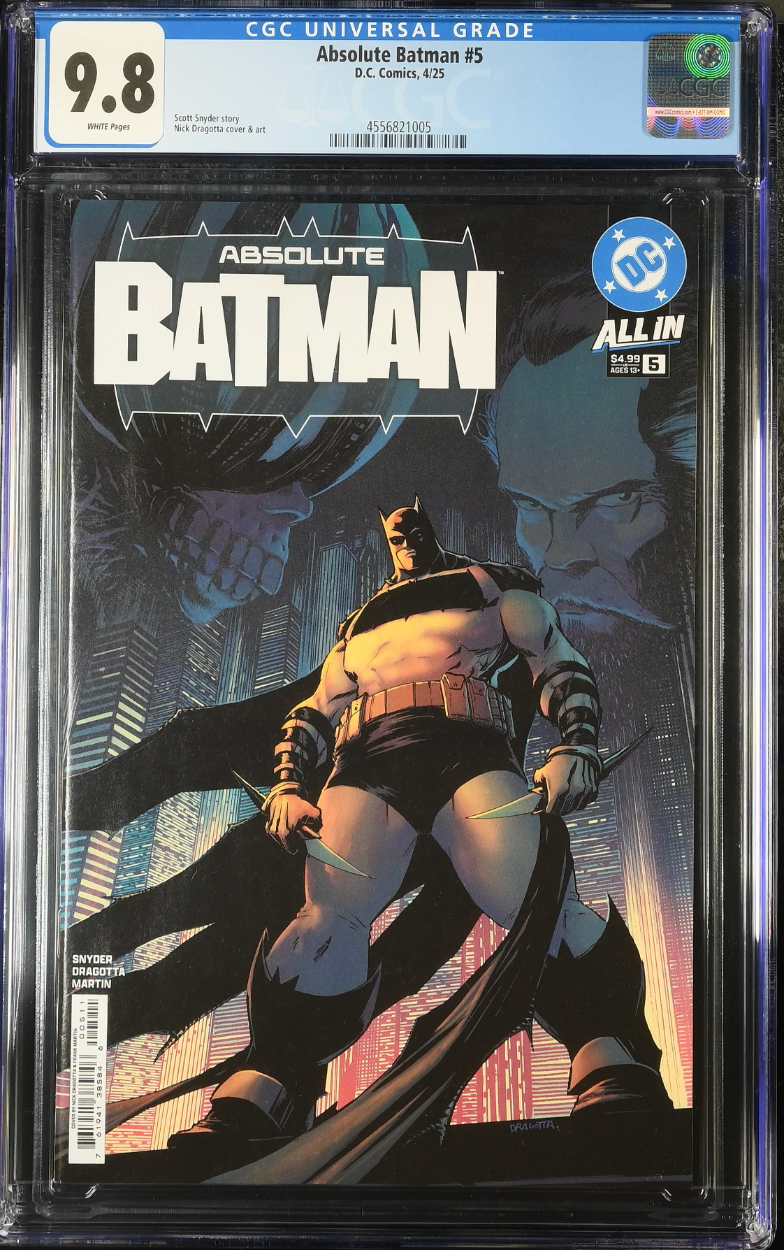 Absolute Batman #5 CGC 9.8