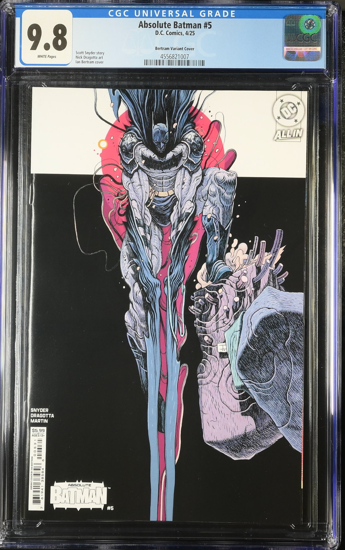Absolute Batman #5 Bertram Variant CGC 9.8