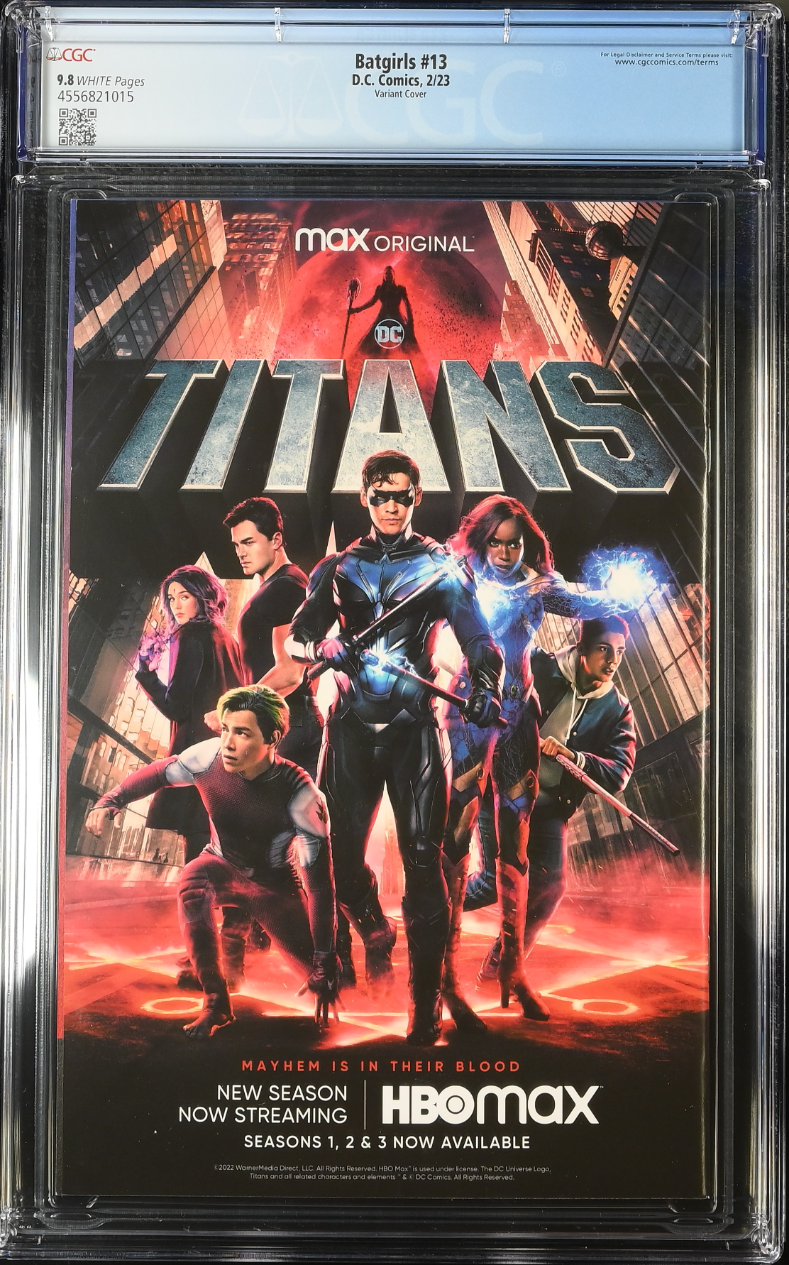 Batgirls #13 Variant CGC 9.8