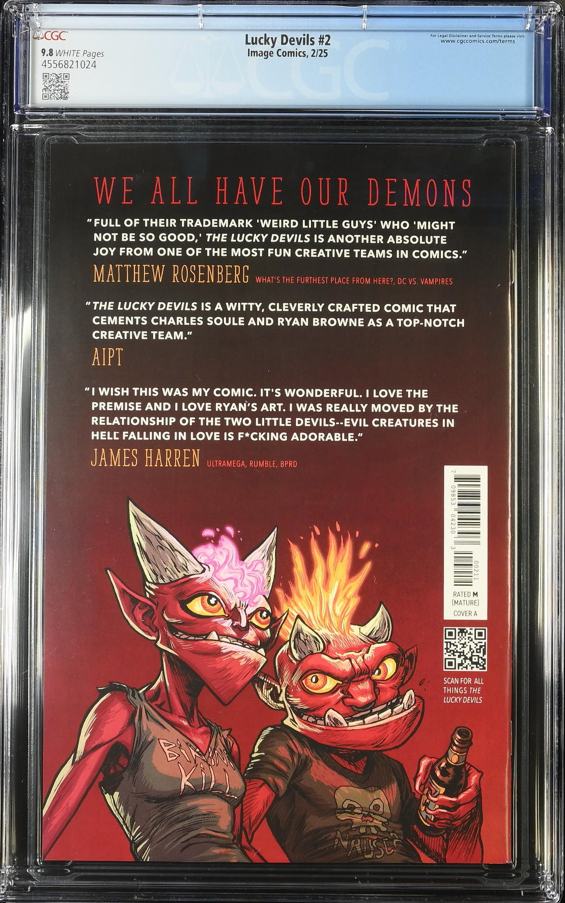 Lucky Devils #2 CGC 9.8