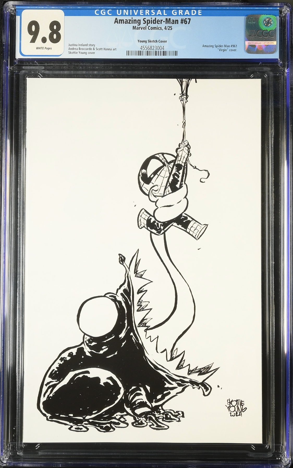 Amazing Spider-Man #67 Young 1:100 Retailer Incentive Variant CGC 9.8
