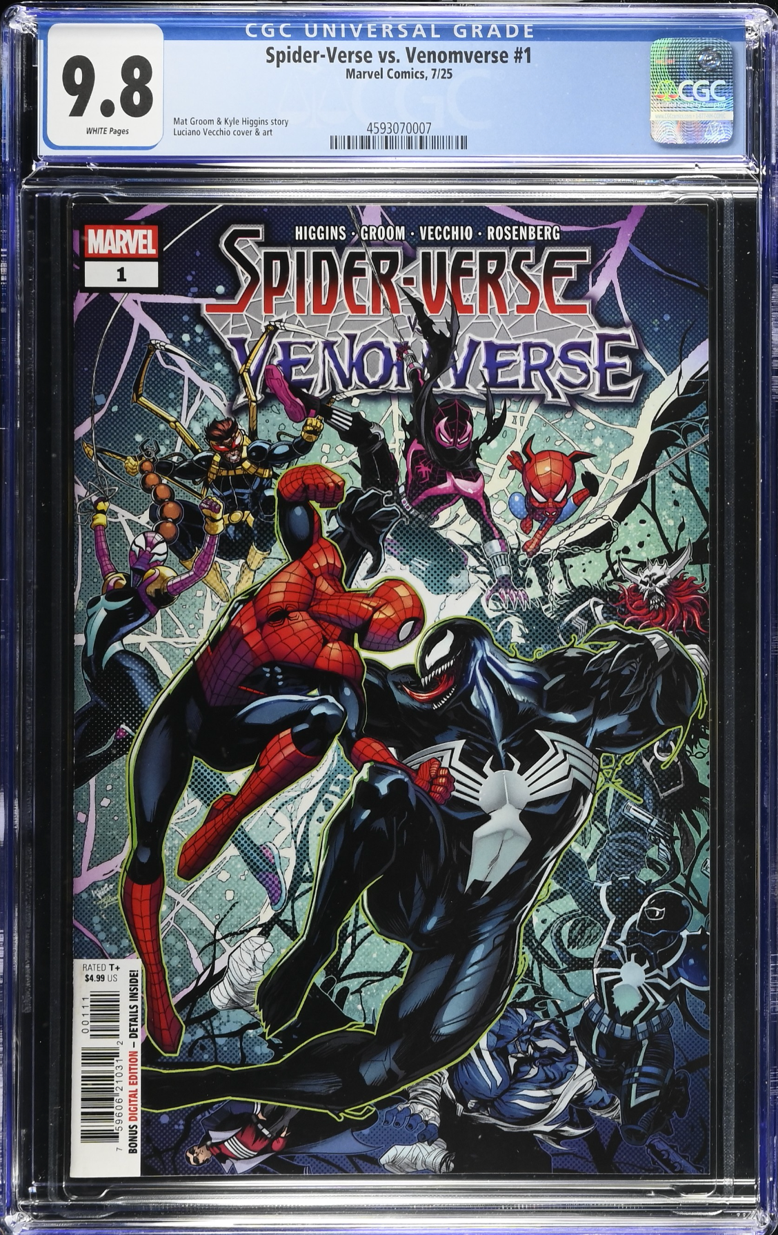 Spider-Verse vs. Venomverse #1 CGC 9.8