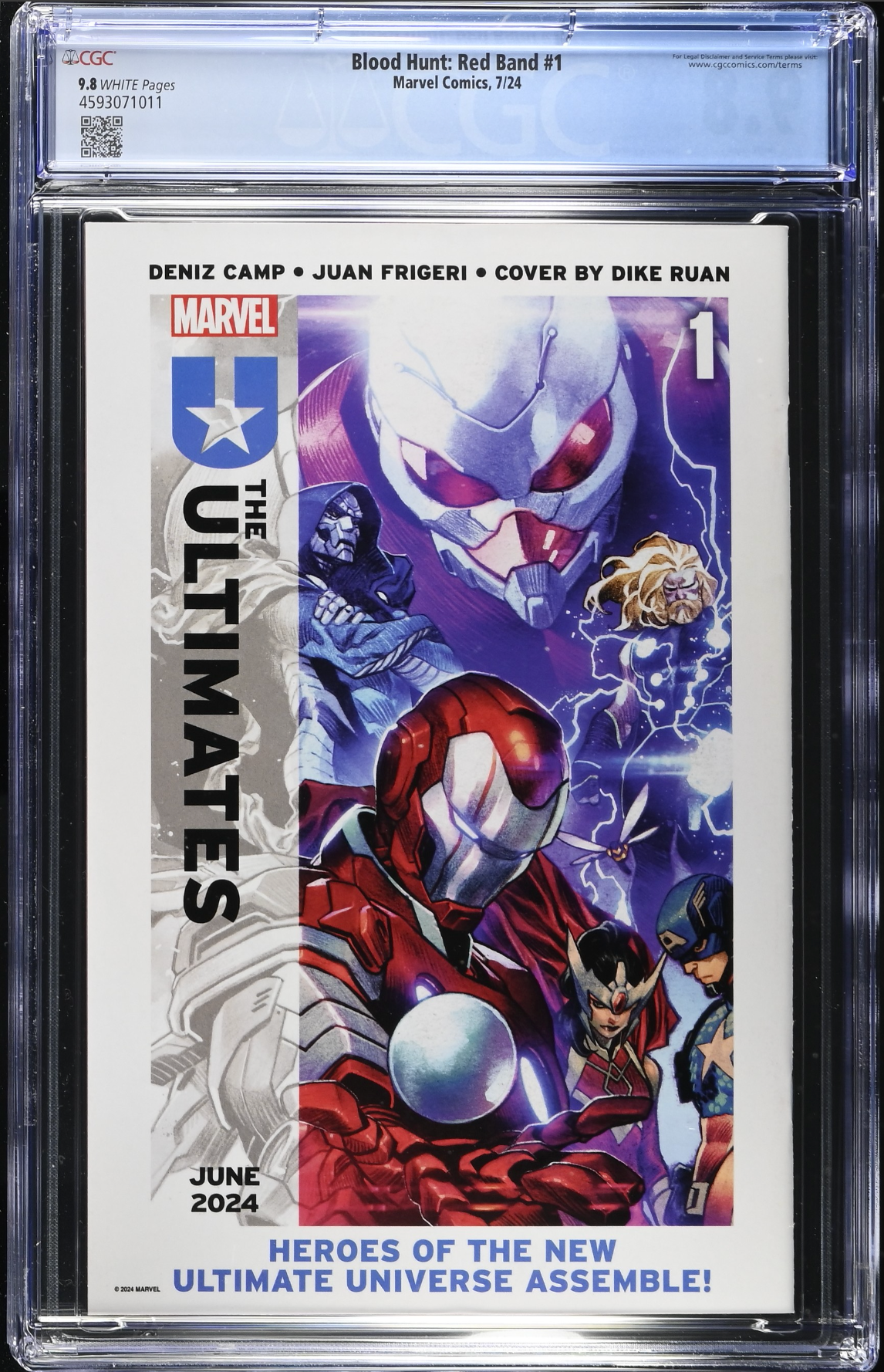 Blood Hunt: Red Band Edition #1 CGC 9.8