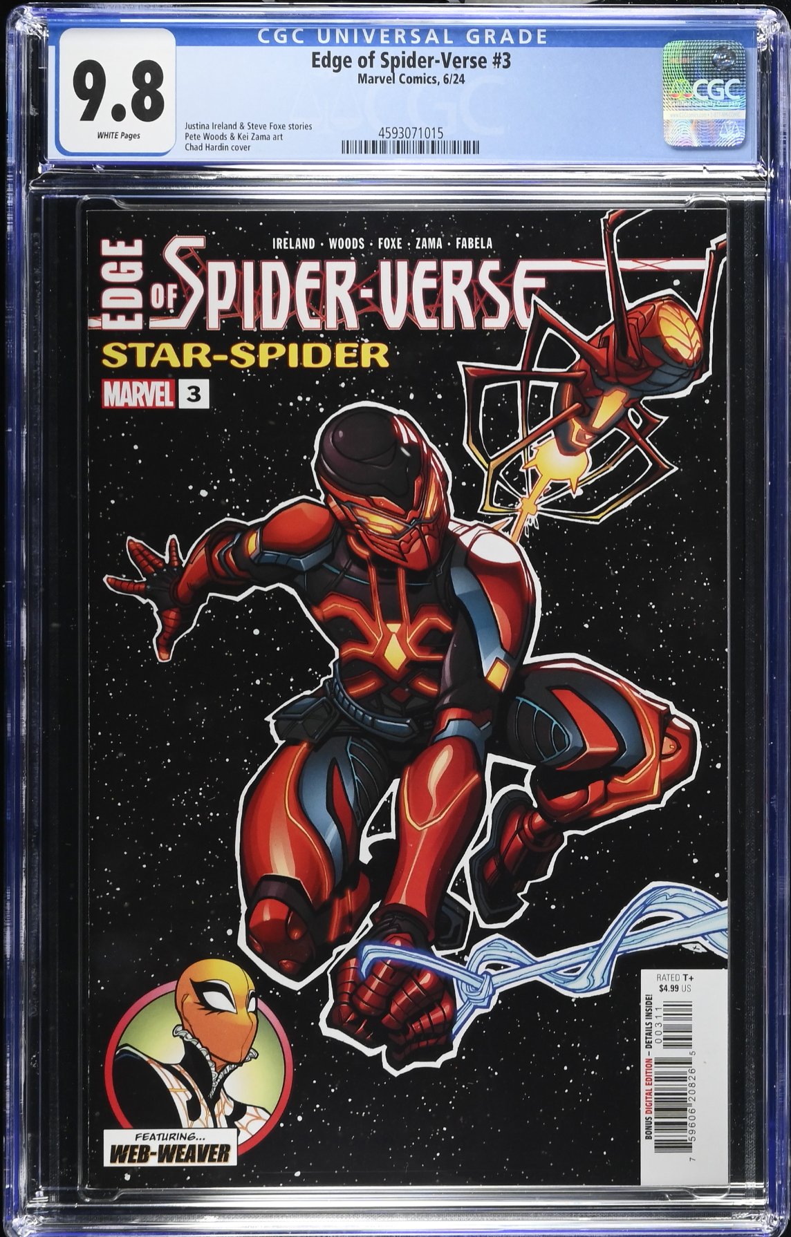 Edge of Spider-Verse (2024) #3 CGC 9.8