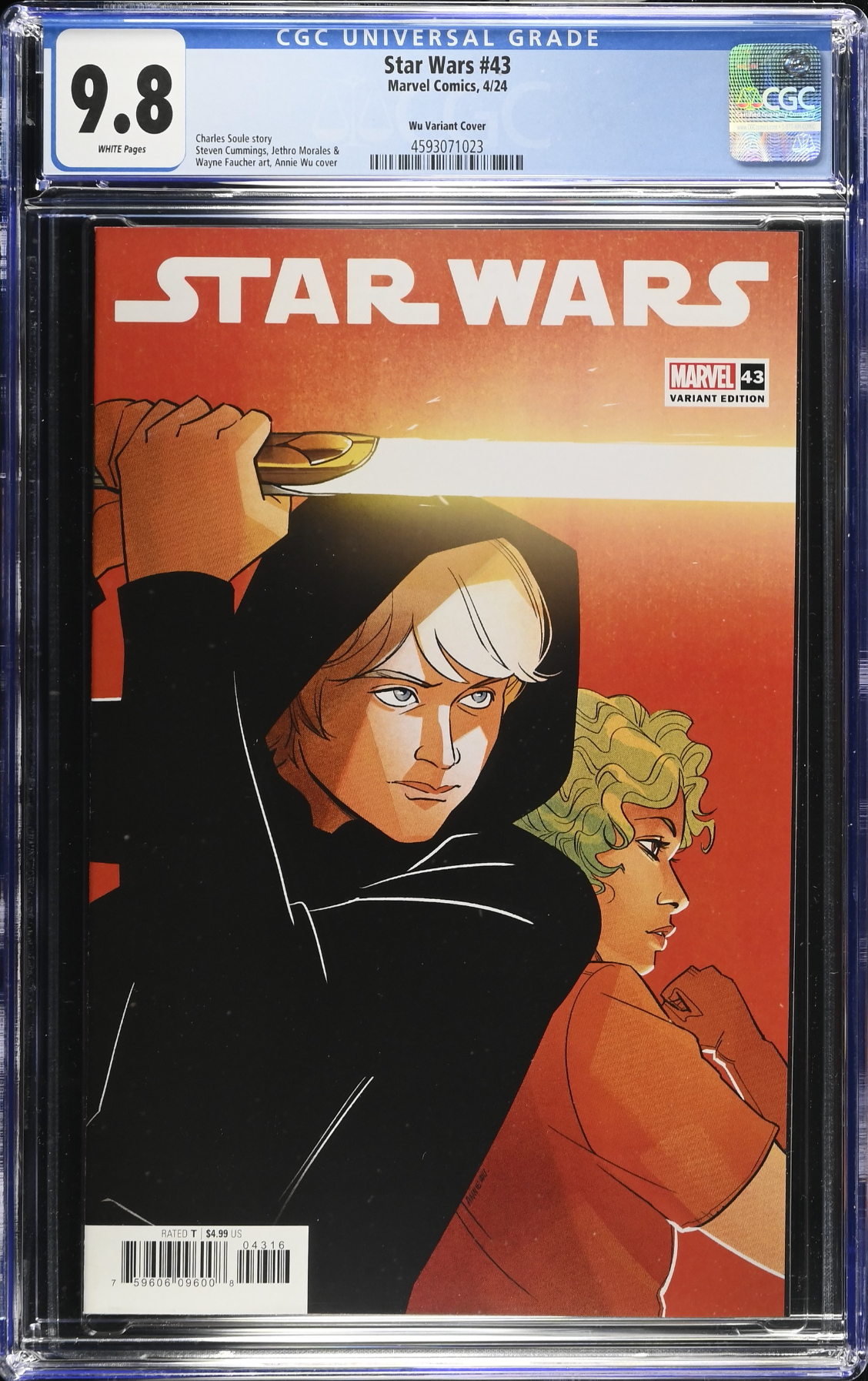 Star Wars #43 Wu 1:25 Retailer Incentive Variant CGC 9.8