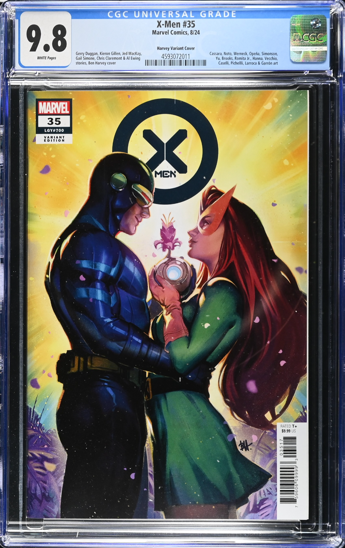 X-Men #35 (#700) Harvey 1:25 Retailer Incentive Variant CGC 9.8