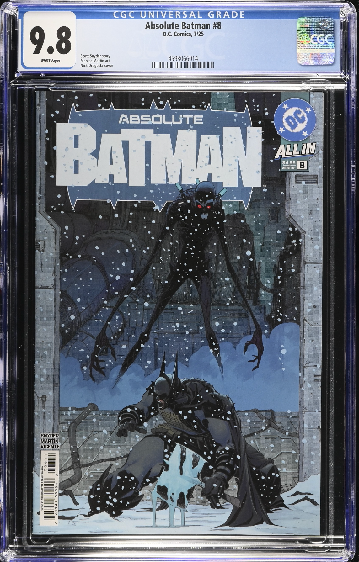 Absolute Batman #8 CGC 9.8
