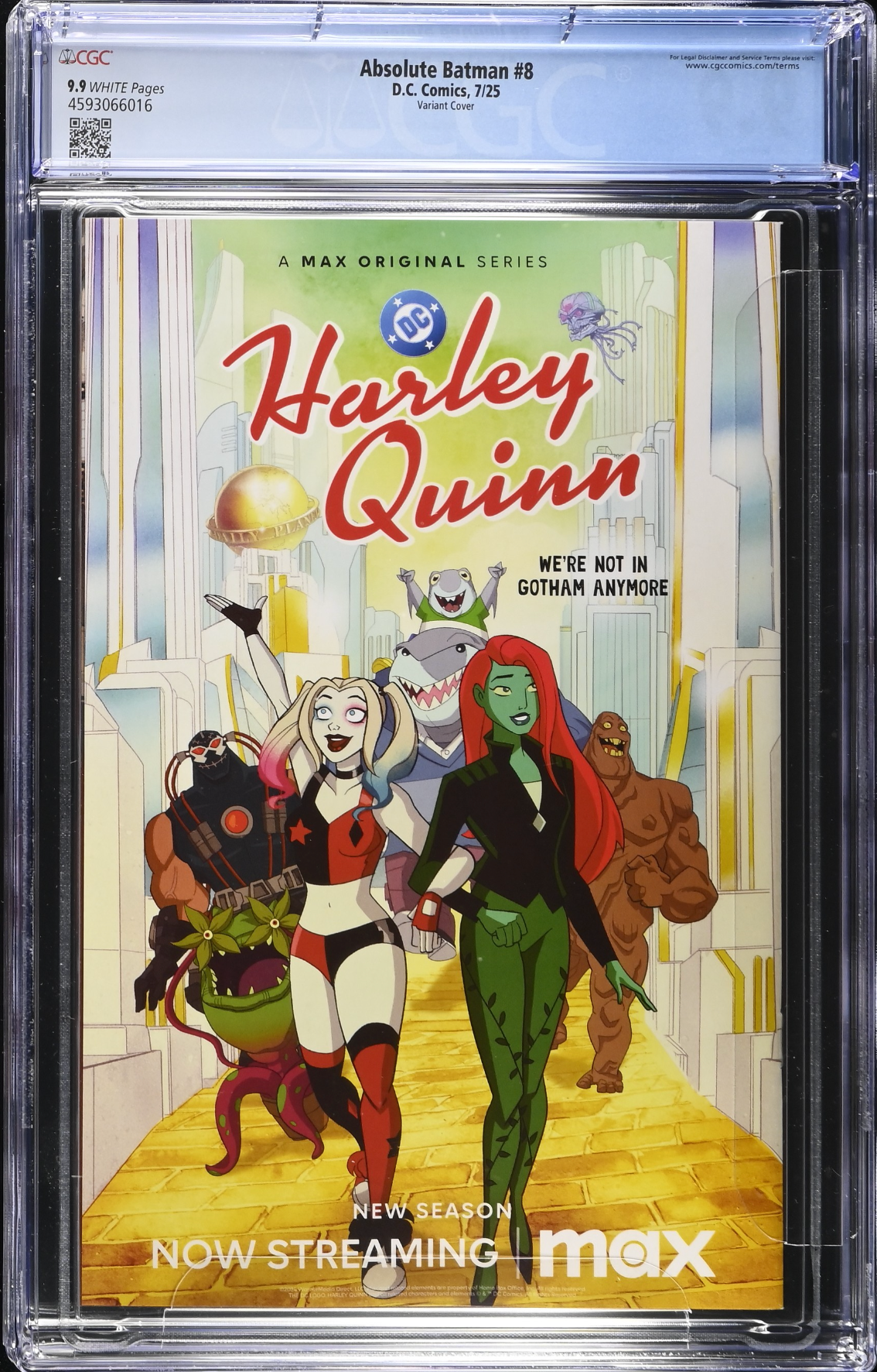 Absolute Batman #8 Redondo Variant CGC 9.9