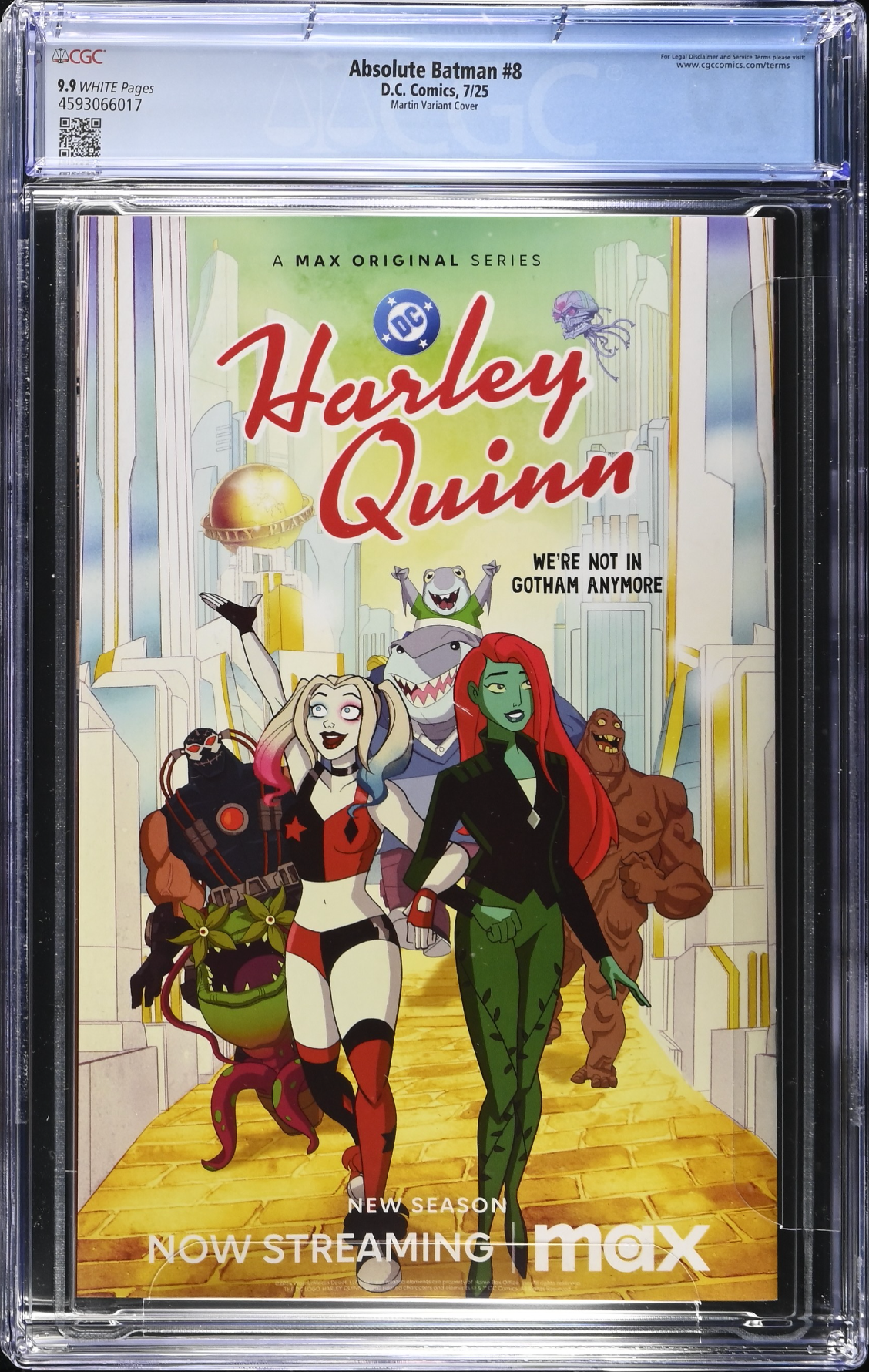 Absolute Batman #8 Martin Variant CGC 9.9