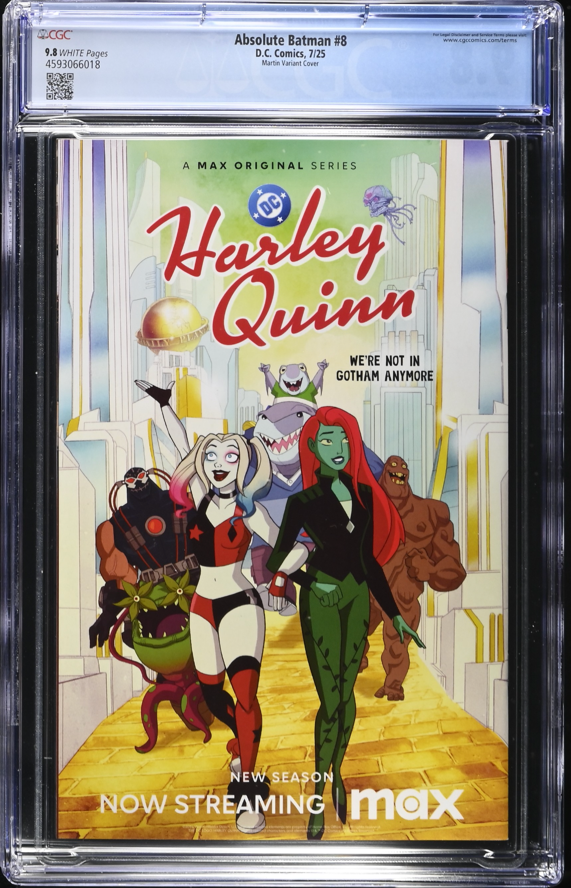 Absolute Batman #8 Martin Variant CGC 9.8