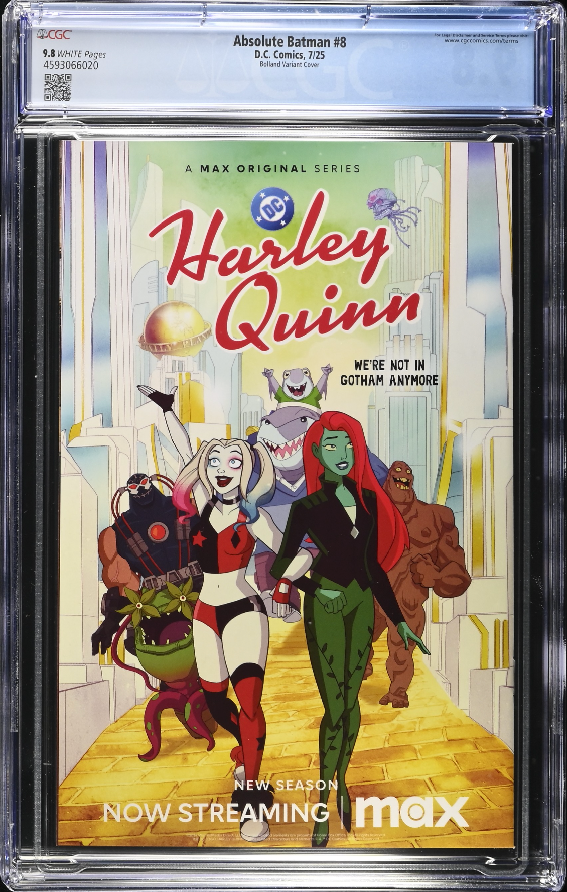 Absolute Batman #8 Bolland Variant CGC 9.8