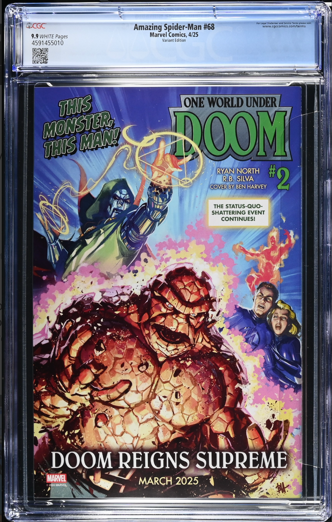 Amazing Spider-Man #68 Young Variant CGC 9.9