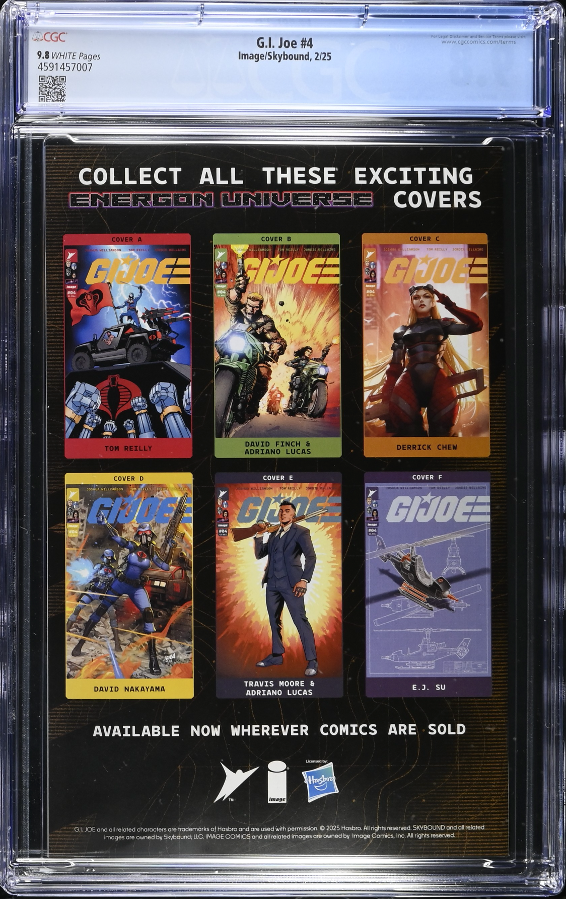 G.I. Joe #4 CGC 9.8