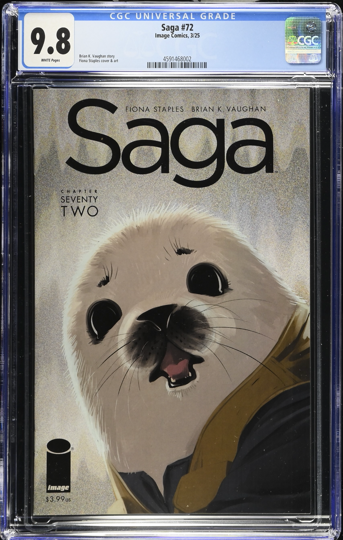 Saga #72 CGC 9.8