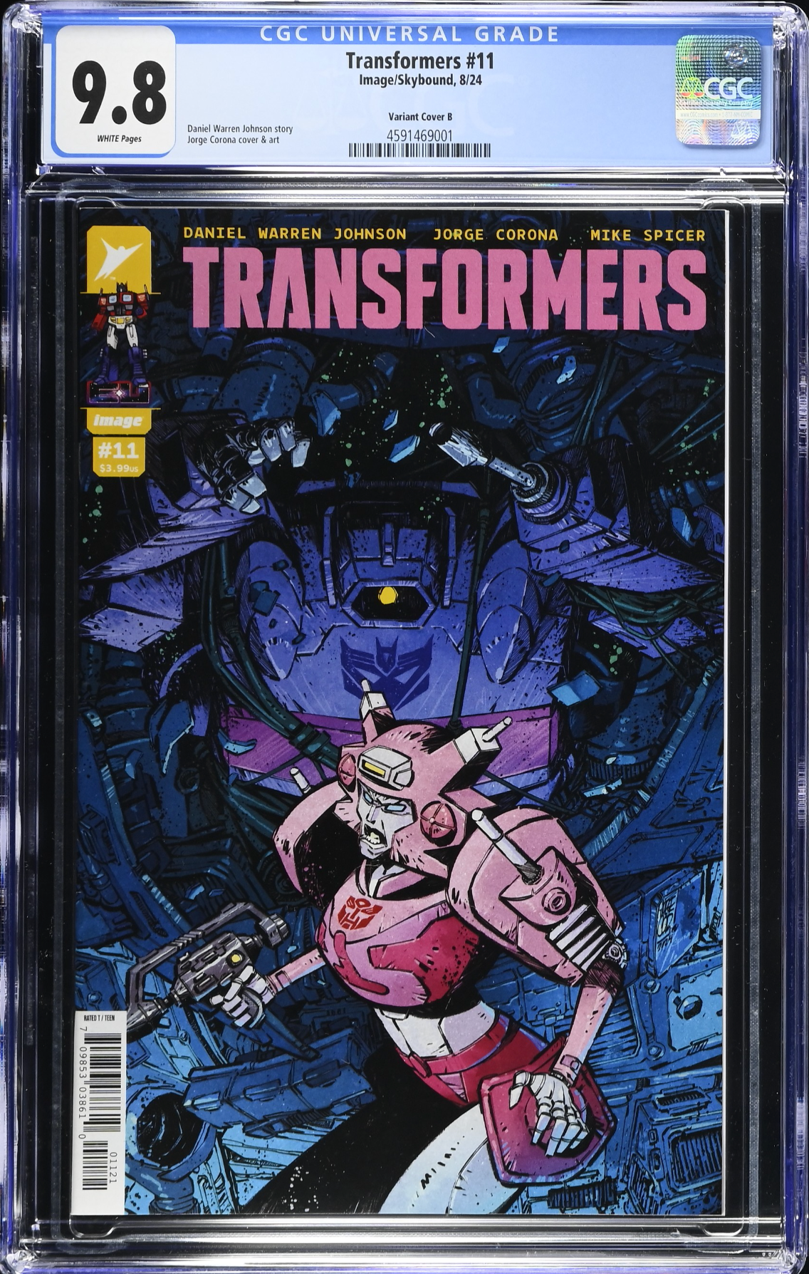 Transformers #11 Corona Variant CGC 9.8