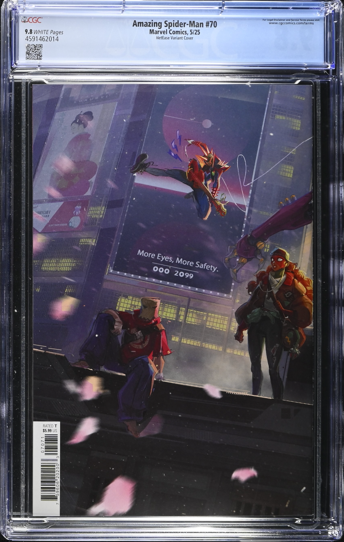 Amazing Spider-Man #70 NetEase Variant CGC 9.8
