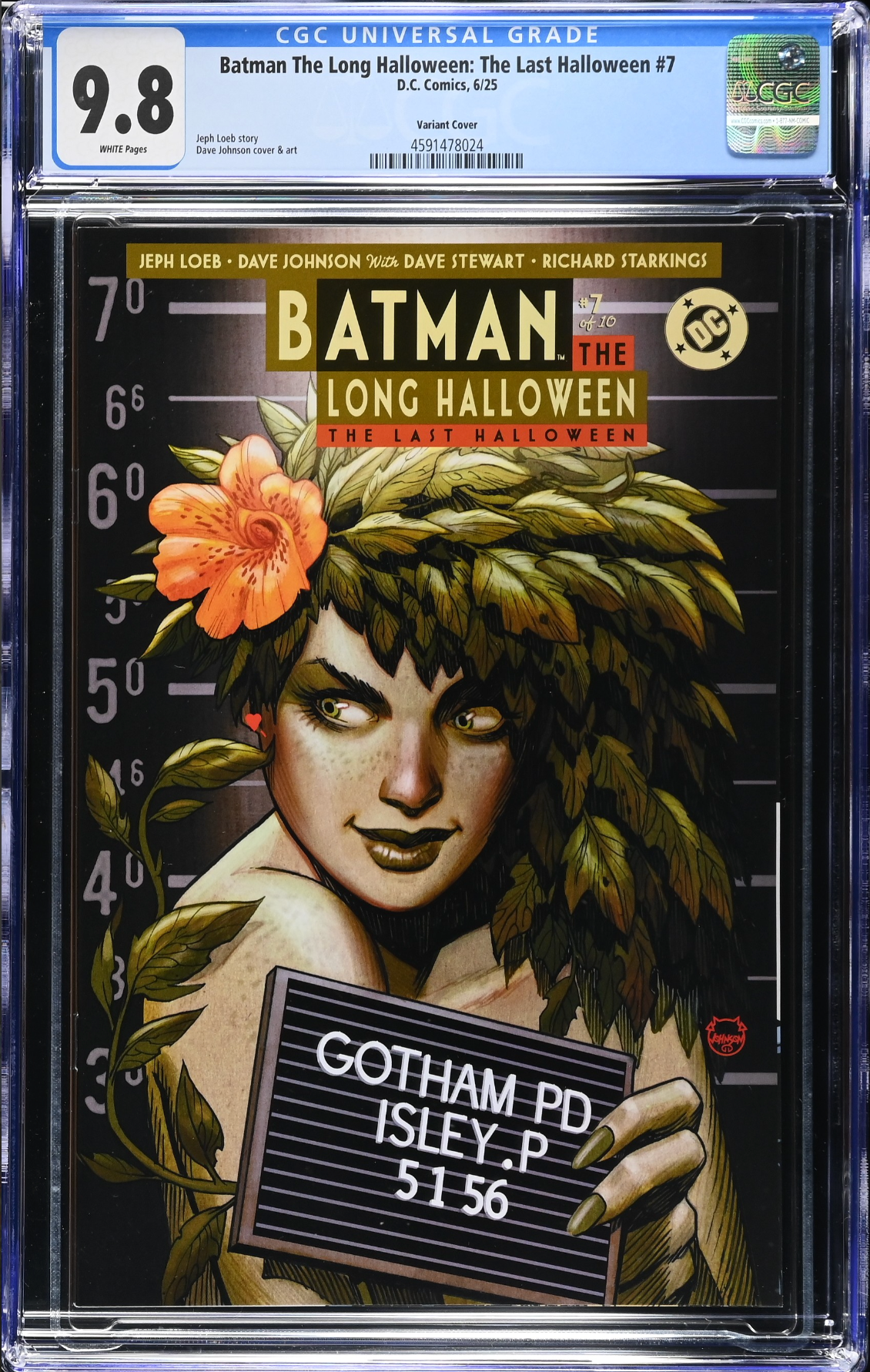 Batman: The Long Halloween - The Last Halloween #7 Johnson Variant CGC 9.8