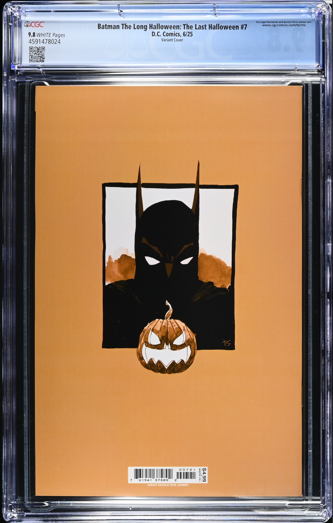 Batman: The Long Halloween - The Last Halloween #7 Johnson Variant CGC 9.8