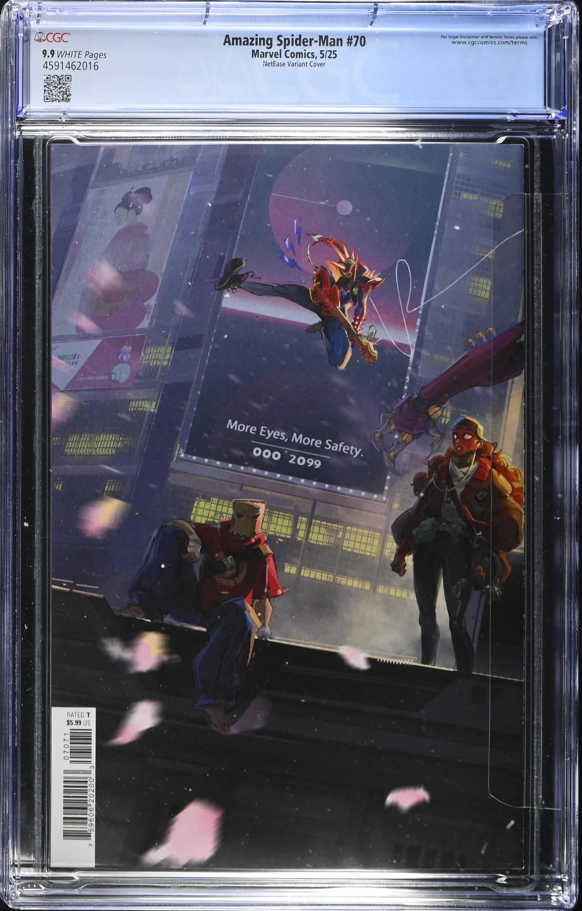 Amazing Spider-Man #70 NetEase Variant CGC 9.9
