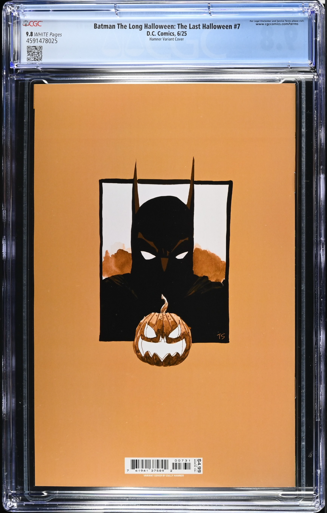 Batman: The Long Halloween - The Last Halloween #7 Hamner Variant CGC 9.8