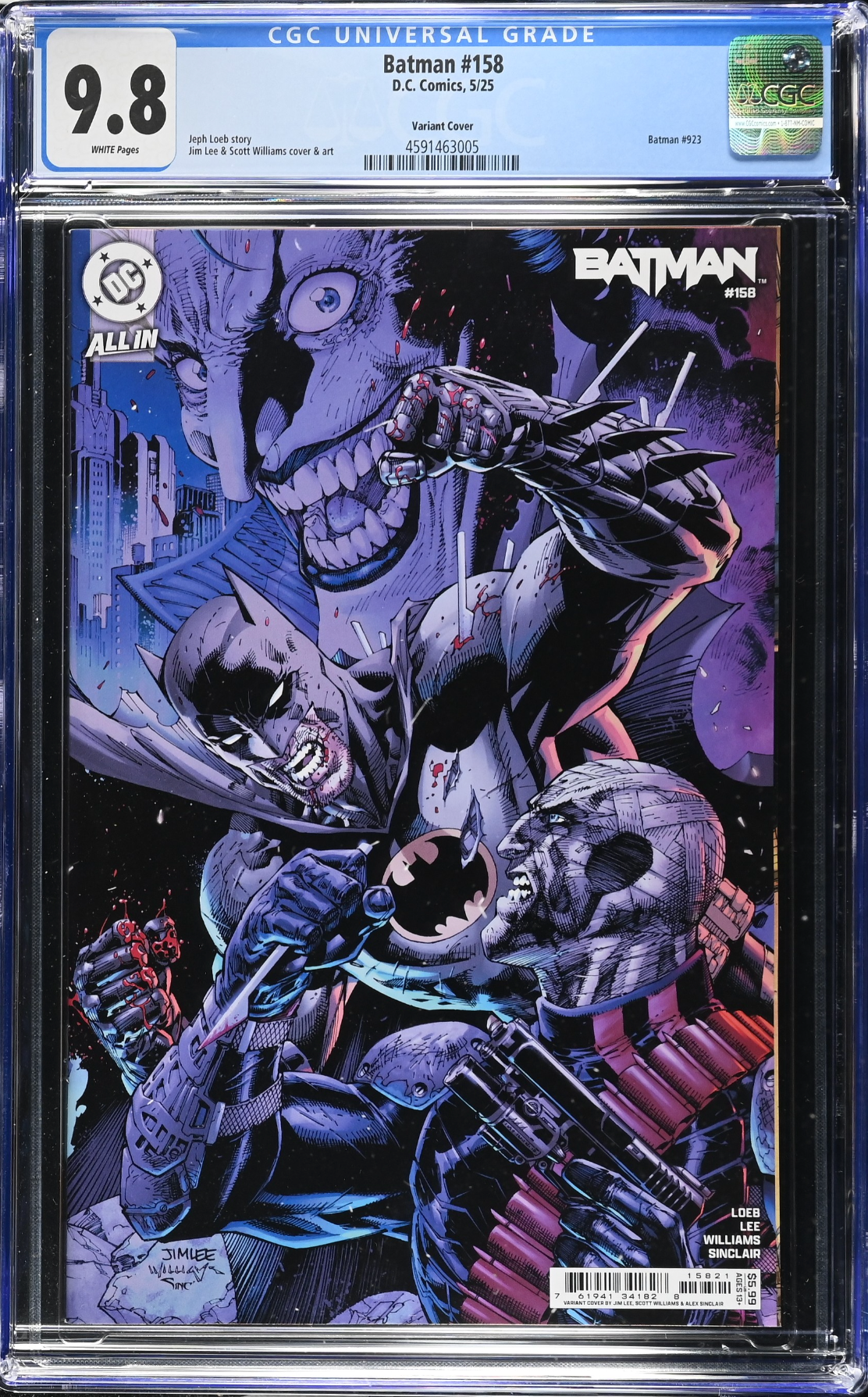 Batman #158 Lee Variant CGC 9.8