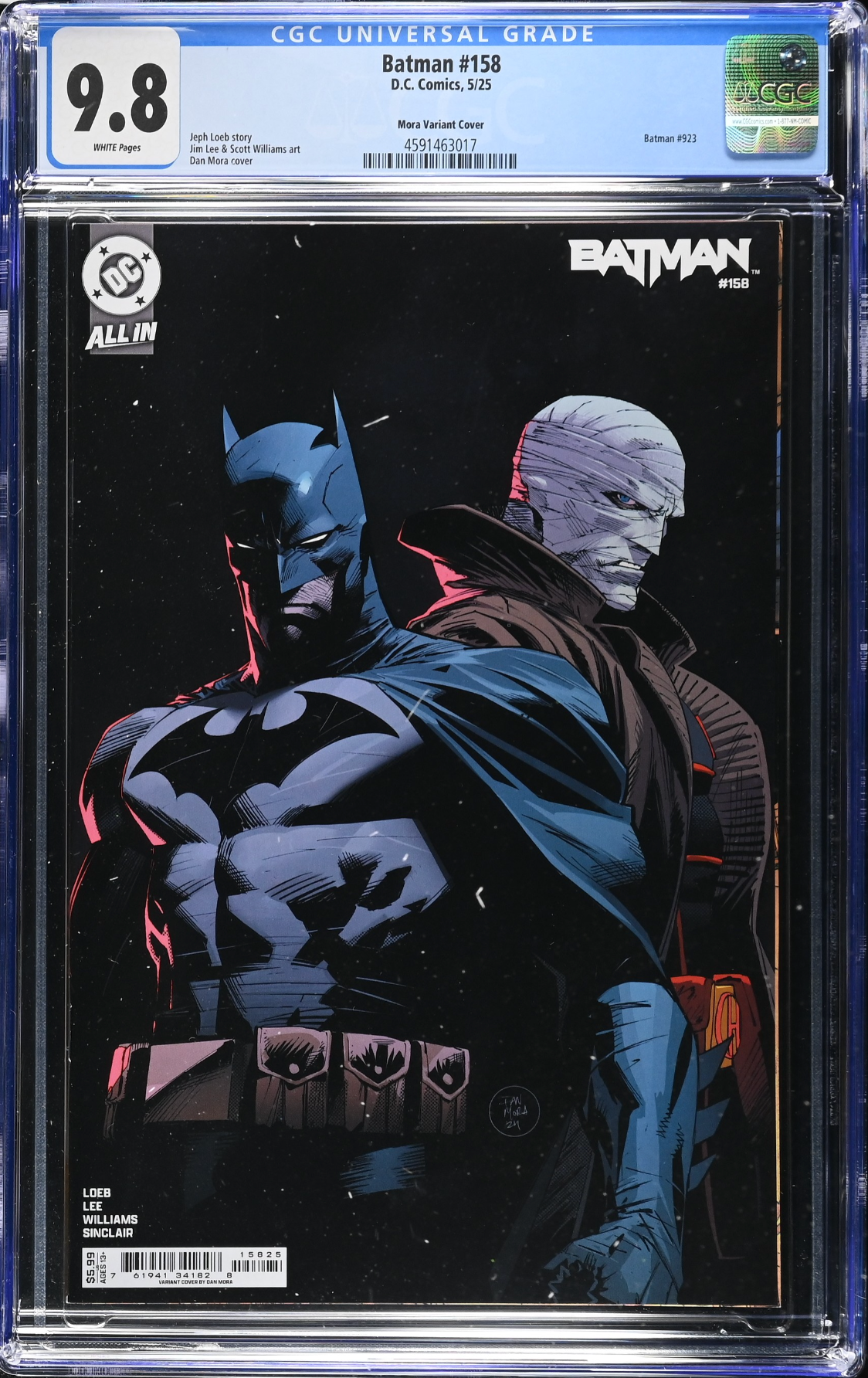 Batman #158 Mora Variant CGC 9.8
