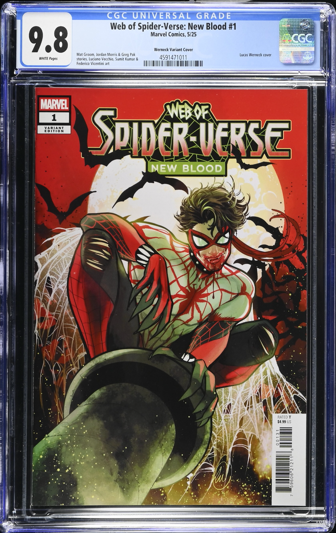 Web of Spider-Verse: New Blood #1 Werneck Variant CGC 9.8