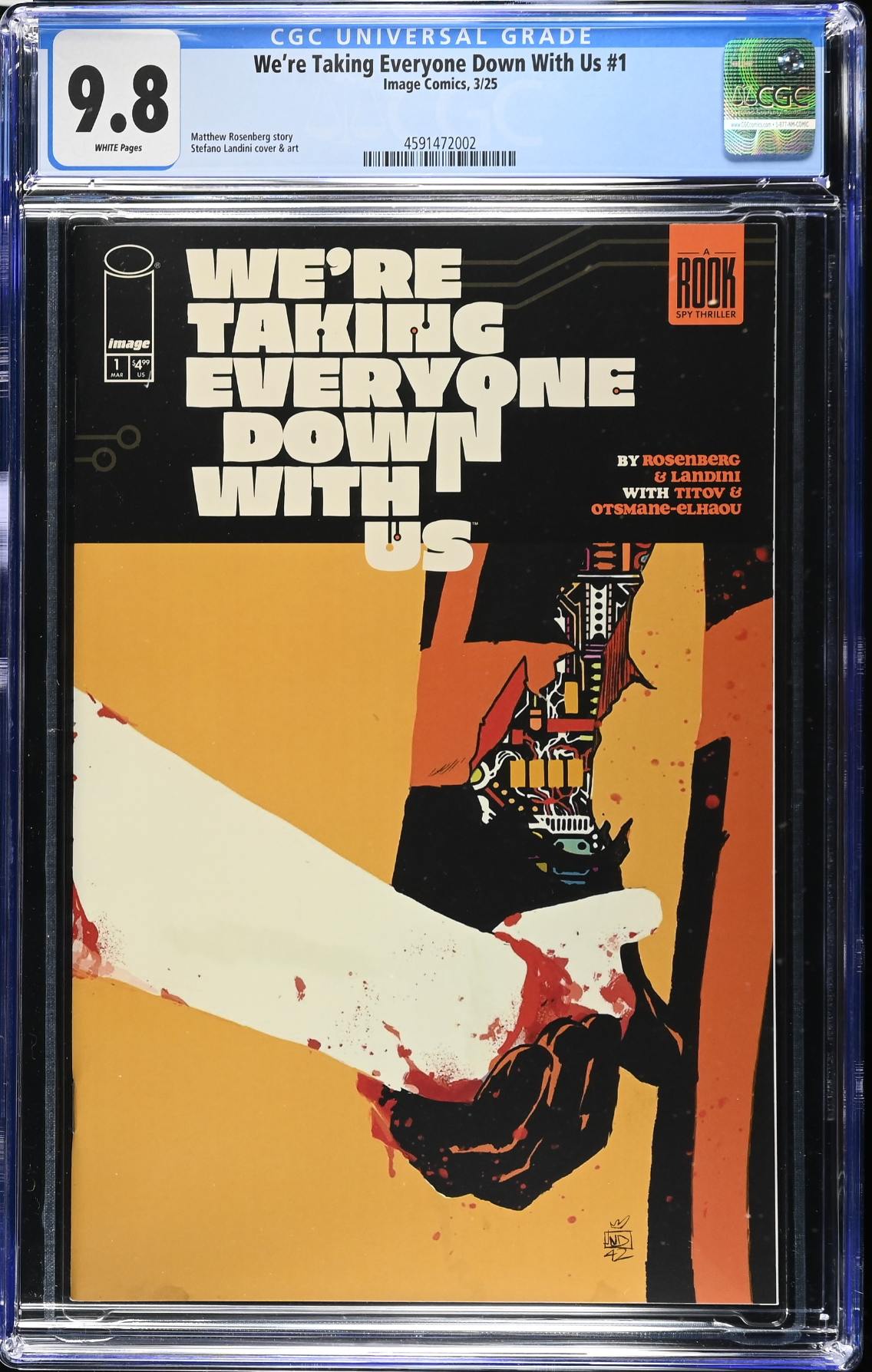 We're Taking Everyone Down With Us #1 CGC 9.8