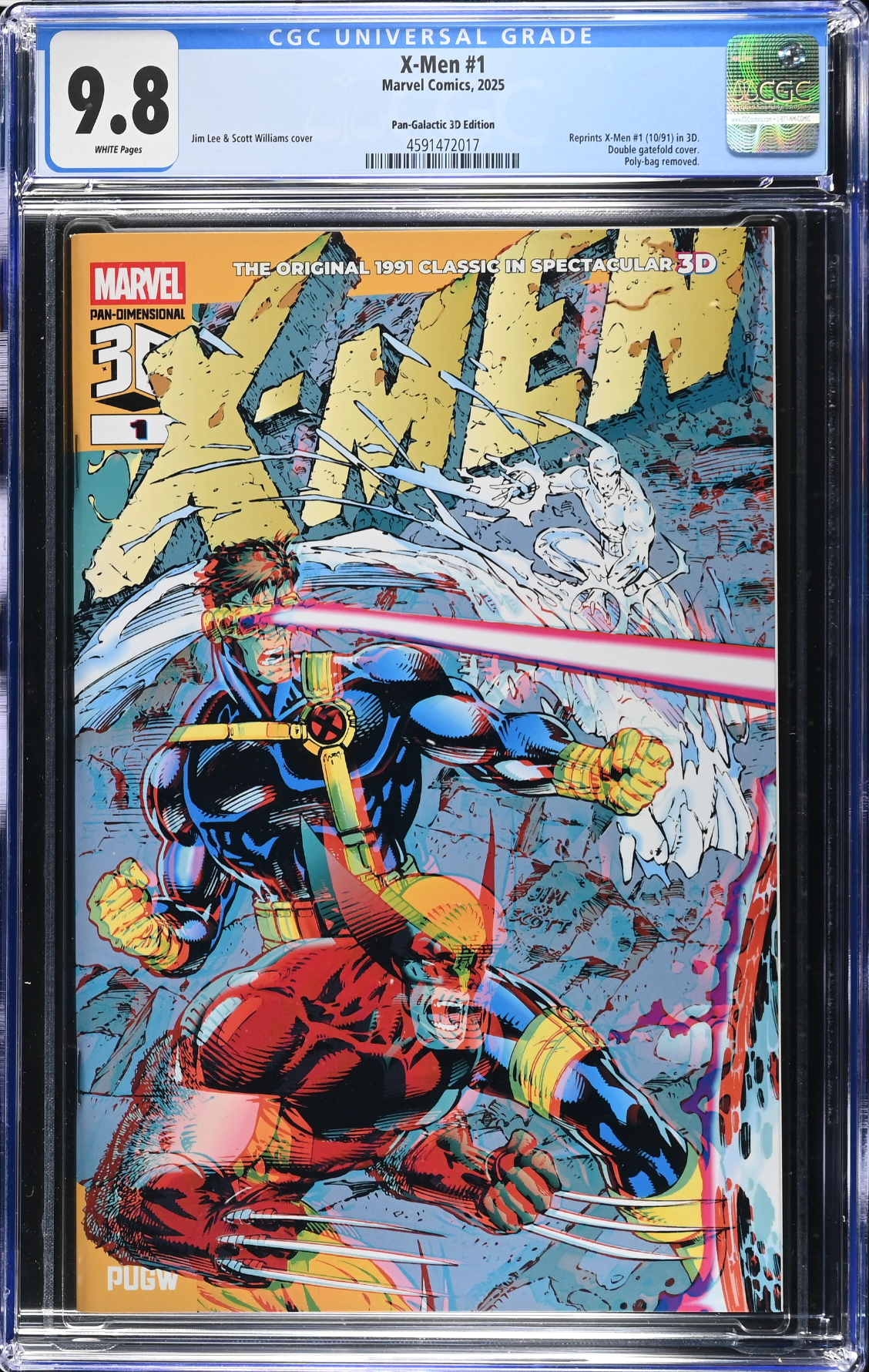 X-Men #1 3D Edition CGC 9.8