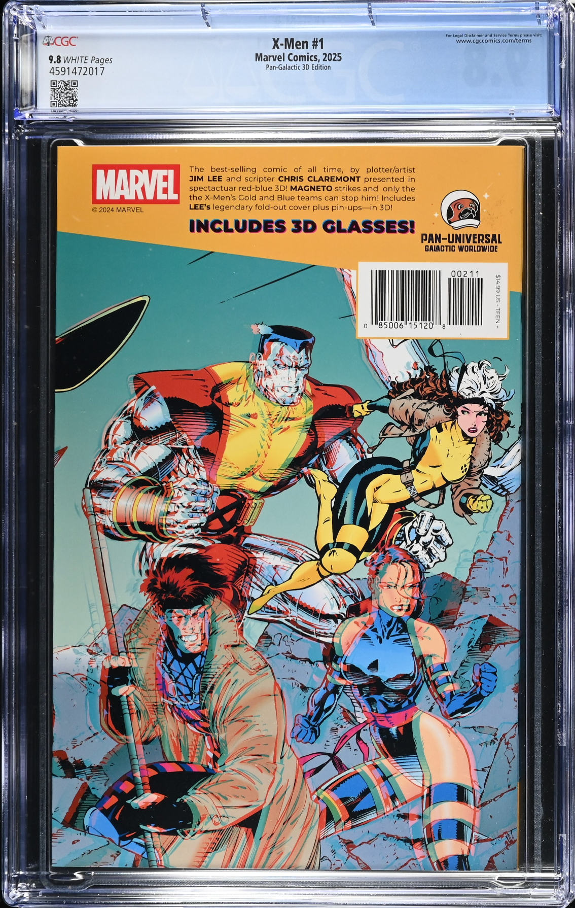 X-Men #1 3D Edition CGC 9.8