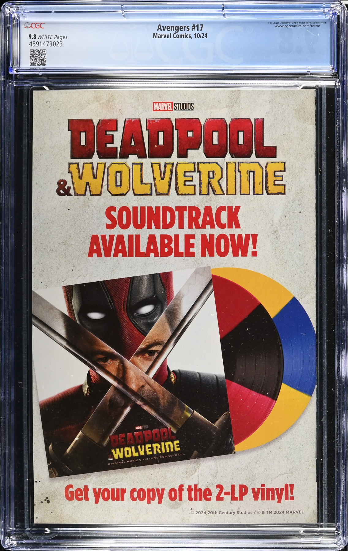 Avengers #17 CGC 9.8