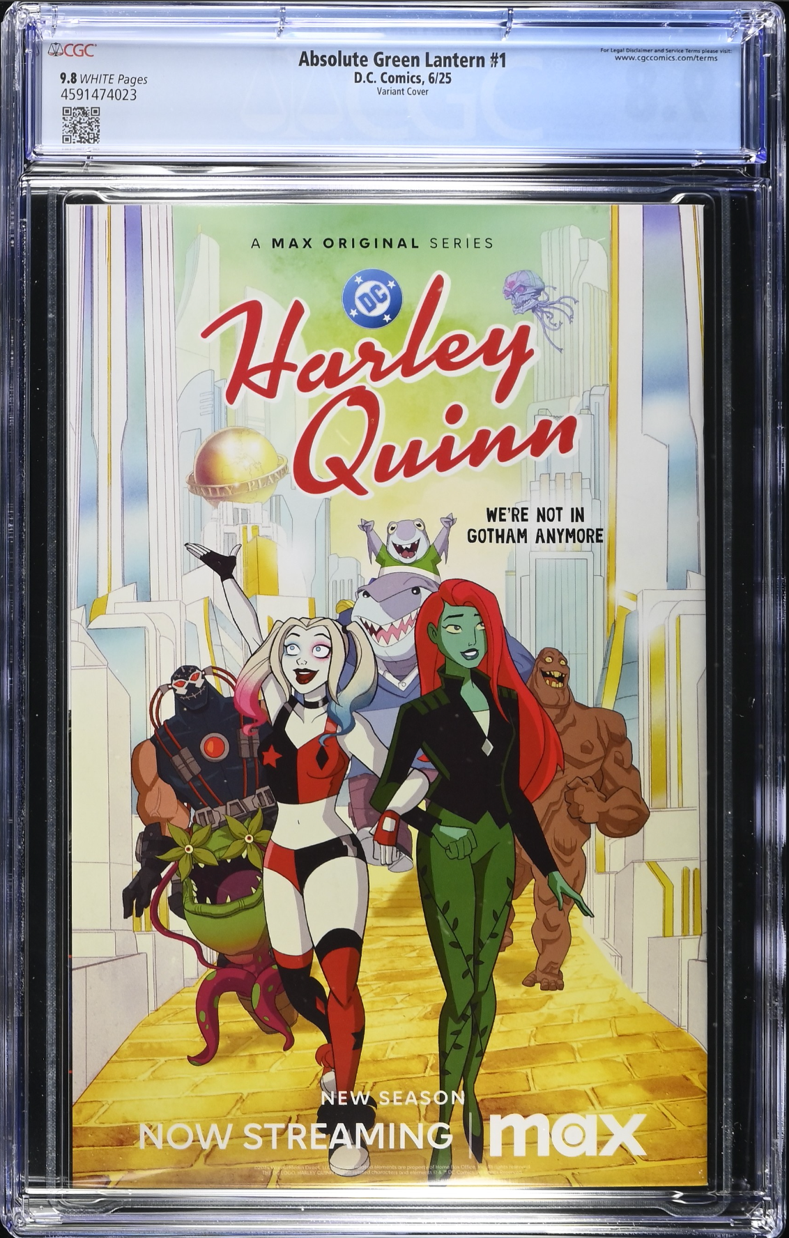 Absolute Green Lantern #1 Ribic Variant CGC 9.8