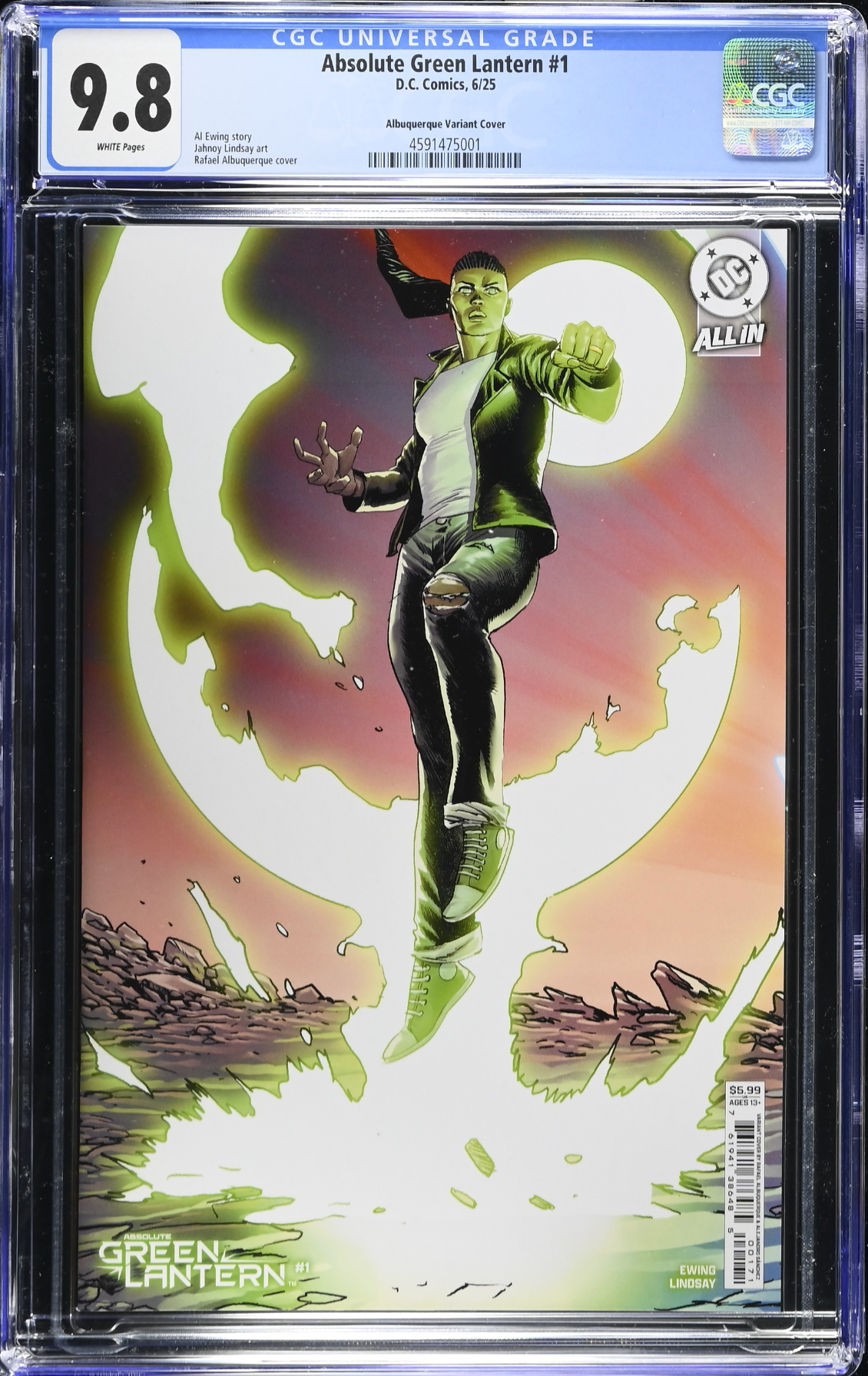 Absolute Green Lantern #1 Albuquerque Variant CGC 9.8
