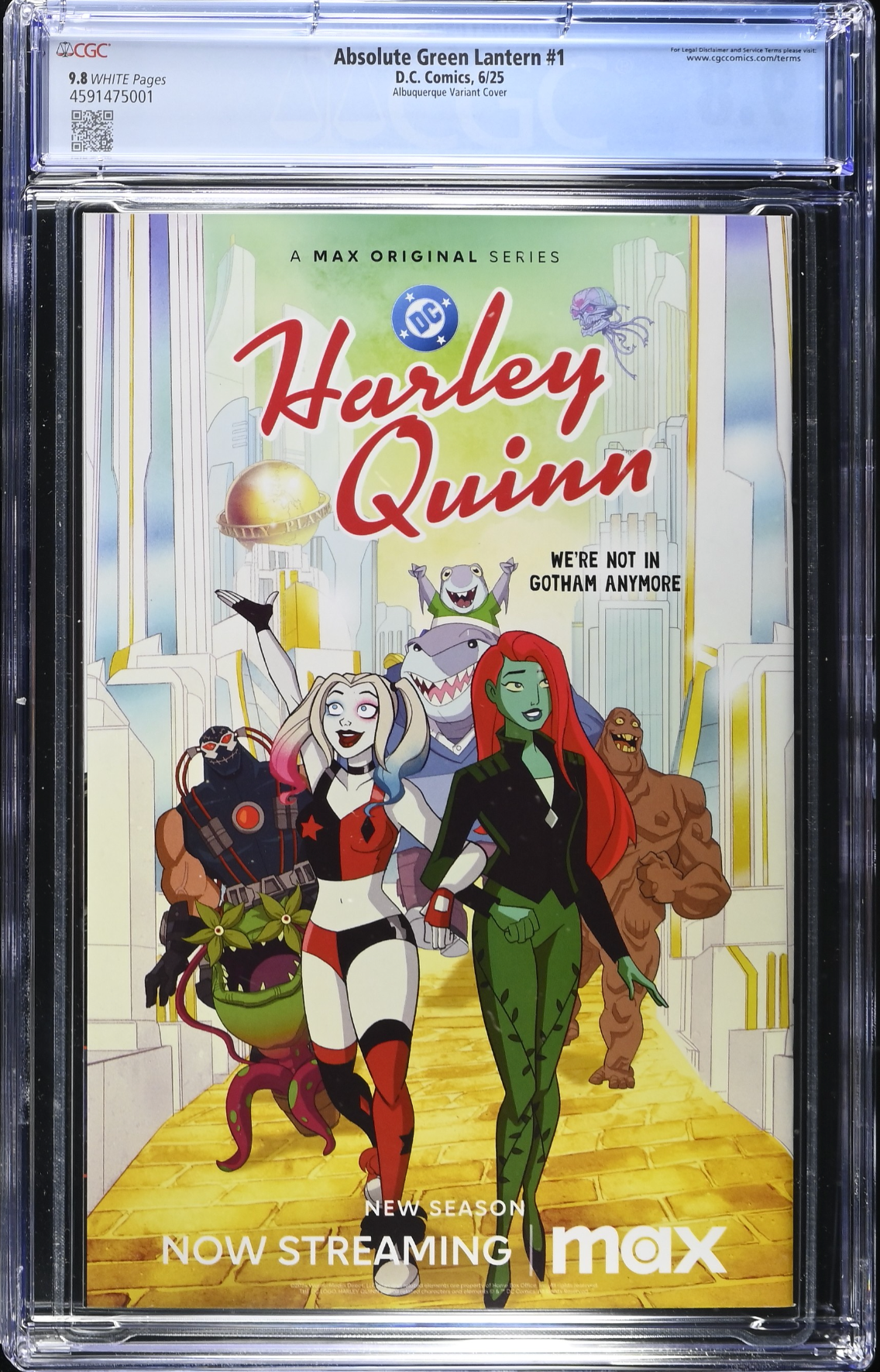 Absolute Green Lantern #1 Albuquerque Variant CGC 9.8