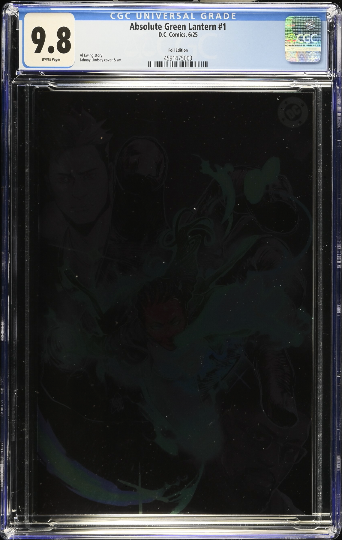 Absolute Green Lantern #1 Lindsay Foil Variant CGC 9.8