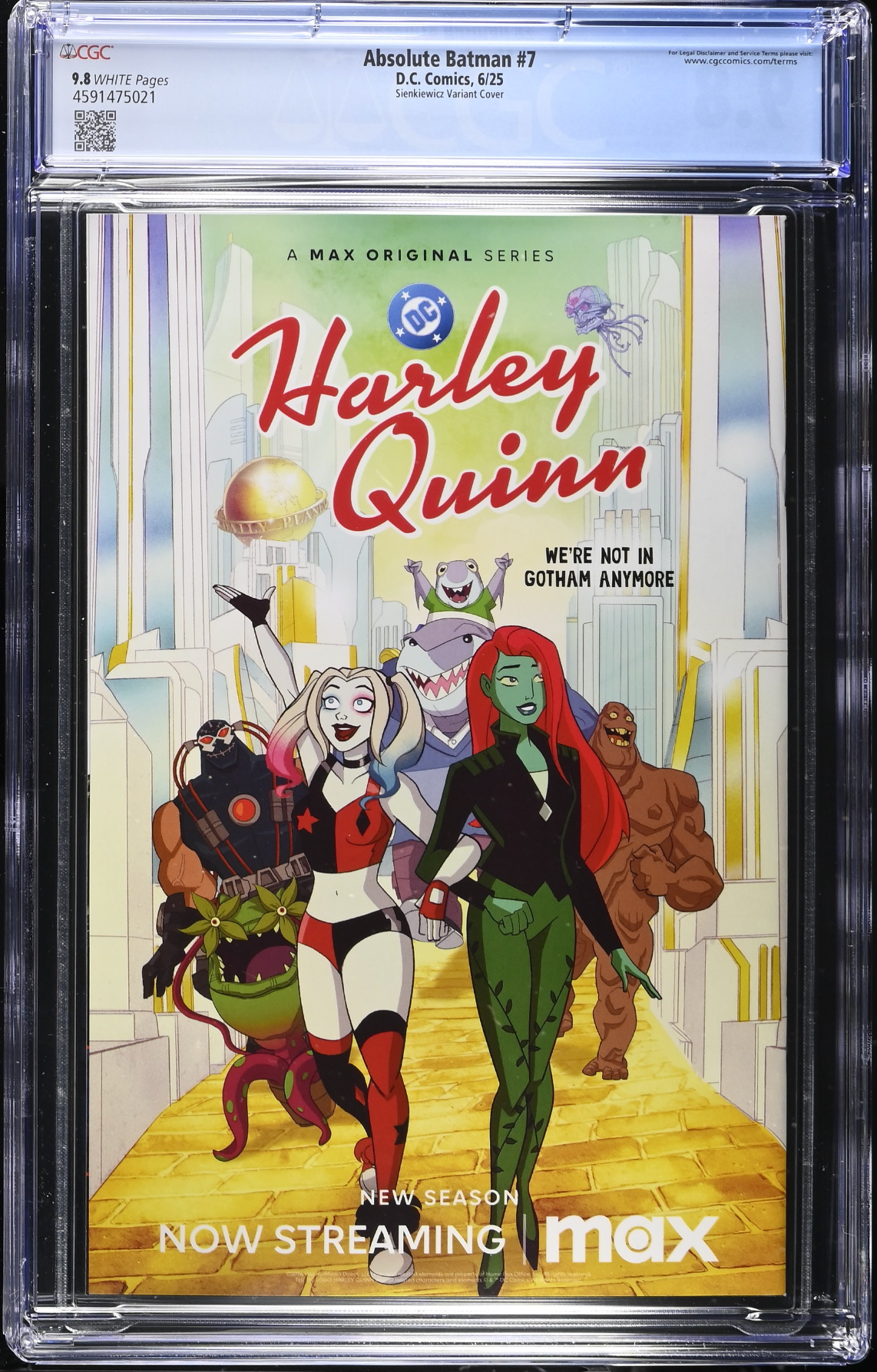 Absolute Batman #7 Sienkiewicz Variant CGC 9.8
