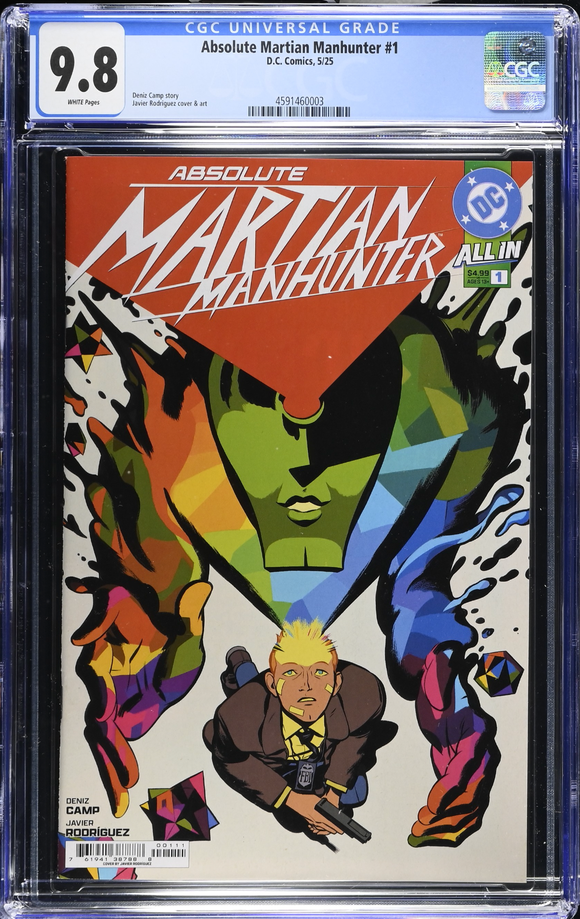 Absolute Martian Manhunter #1 CGC 9.8