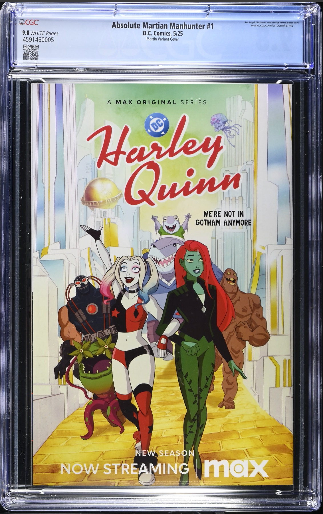Absolute Martian Manhunter #1 Martin Variant CGC 9.8