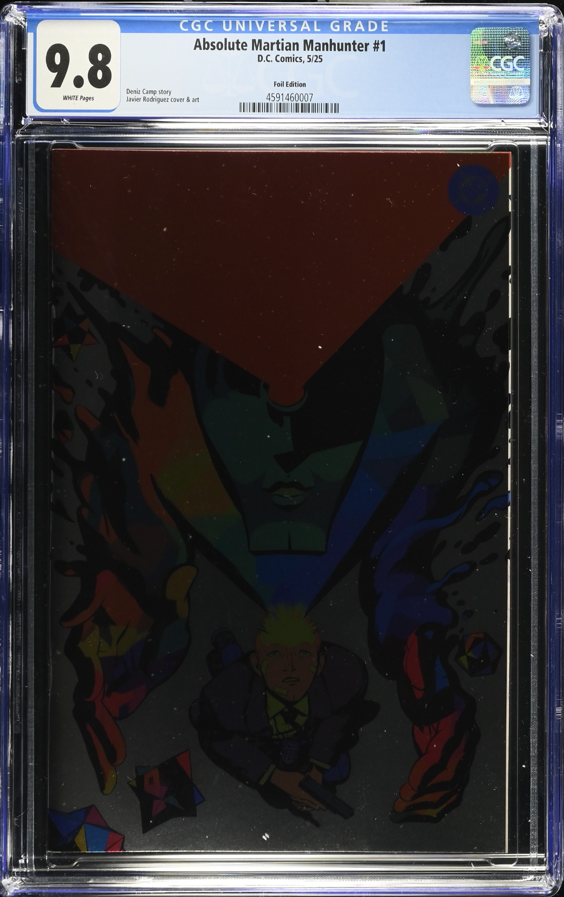 Absolute Martian Manhunter #1 Albuquerque Foil Variant CGC 9.8