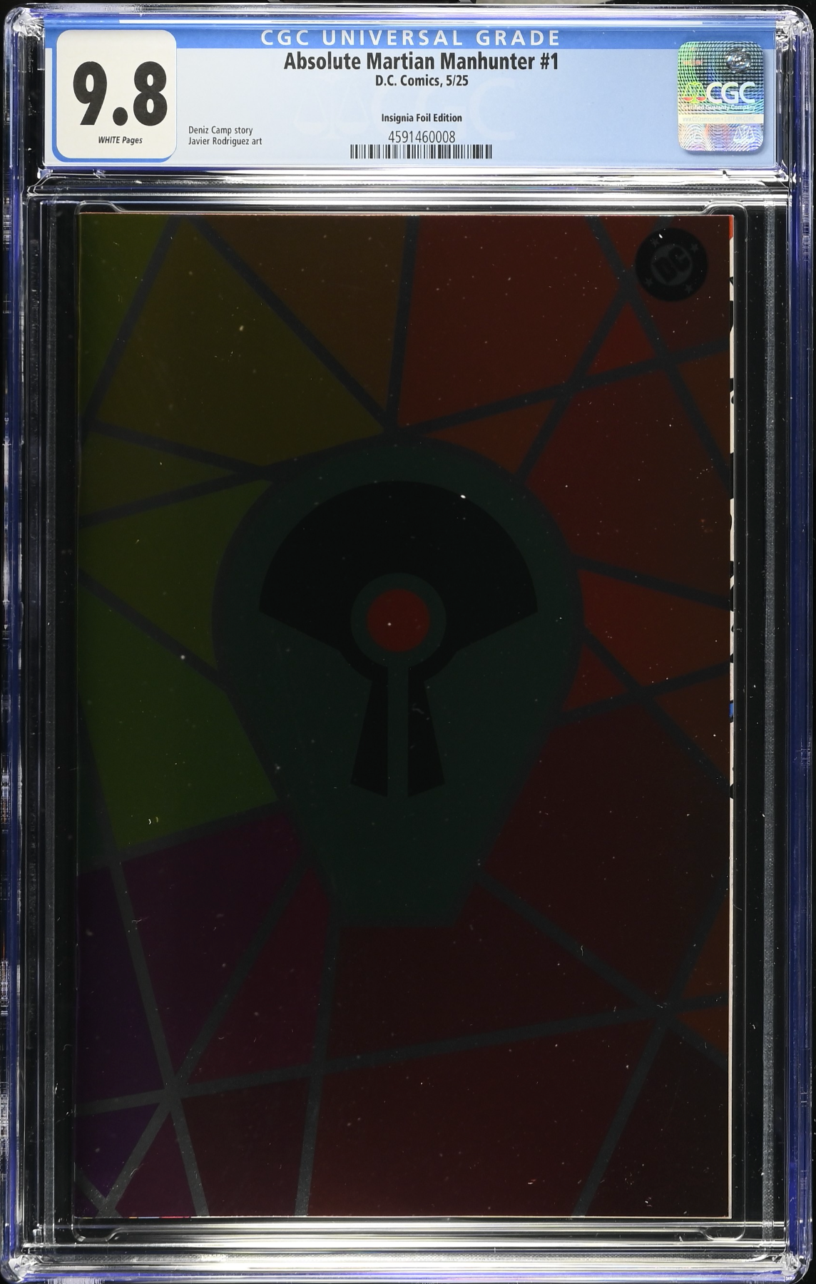 Absolute Martian Manhunter #1 Insignia Foil Variant CGC 9.8