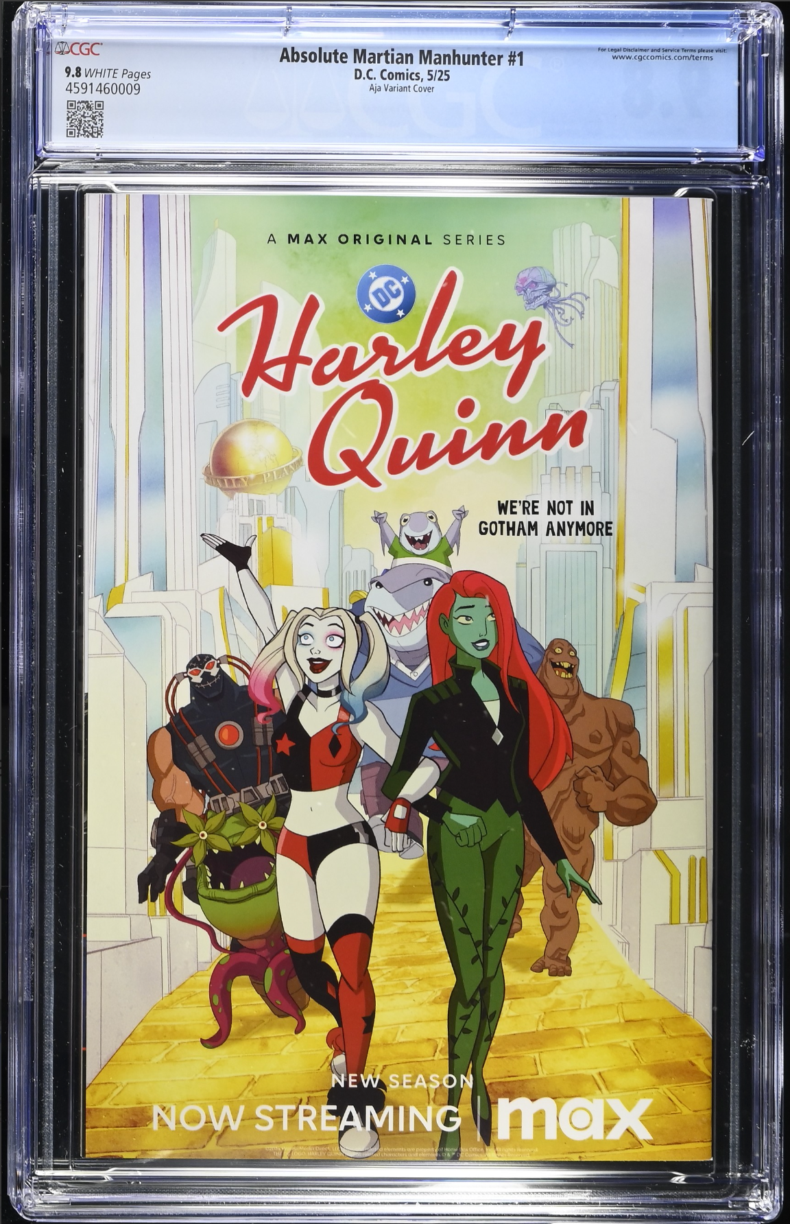 Absolute Martian Manhunter #1 Aja 1:25 Retailer Incentive Variant CGC 9.8