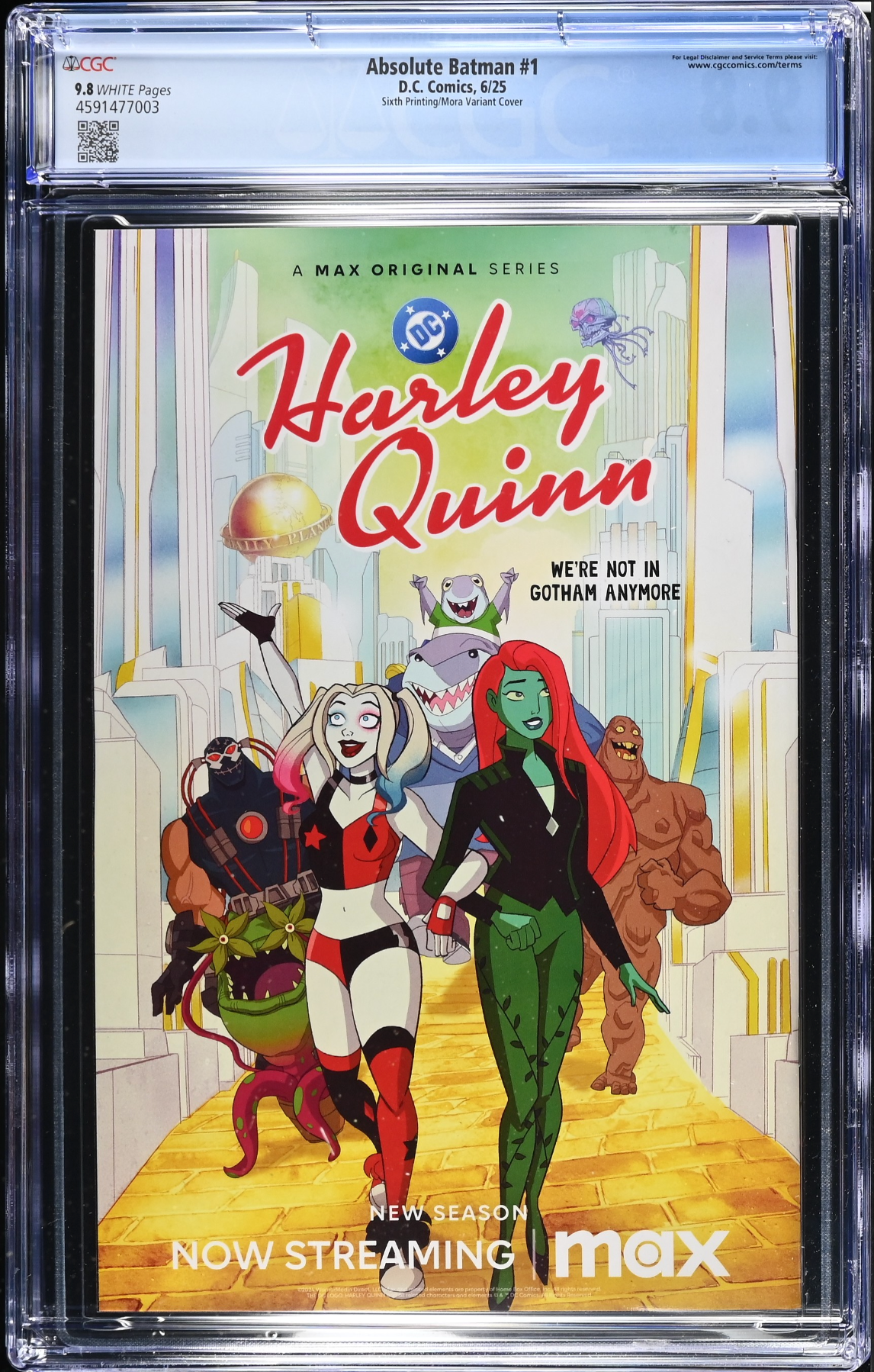 Absolute Batman #1 Sixth Printing Mora Variant CGC 9.8