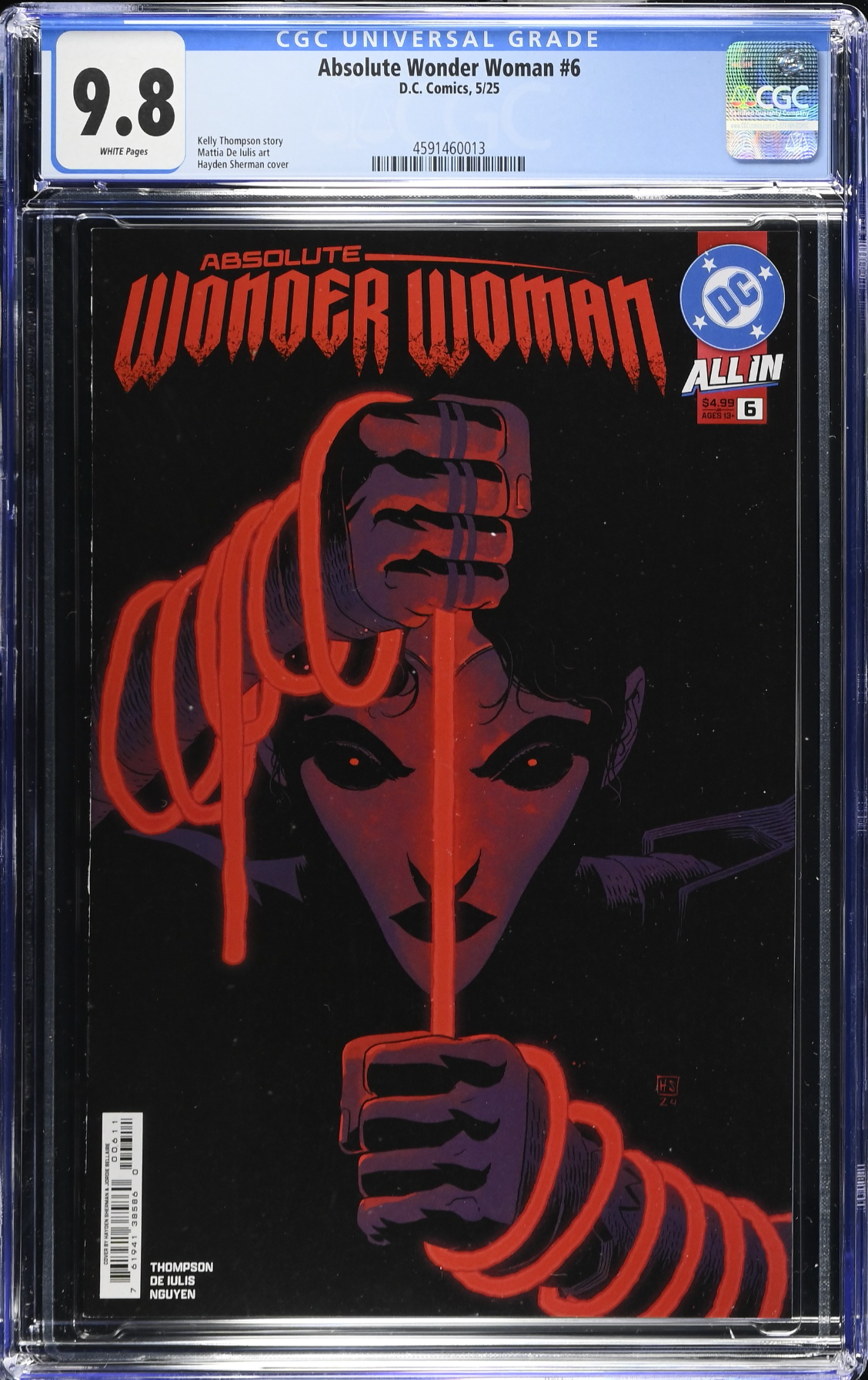 Absolute Wonder Woman #6 CGC 9.8