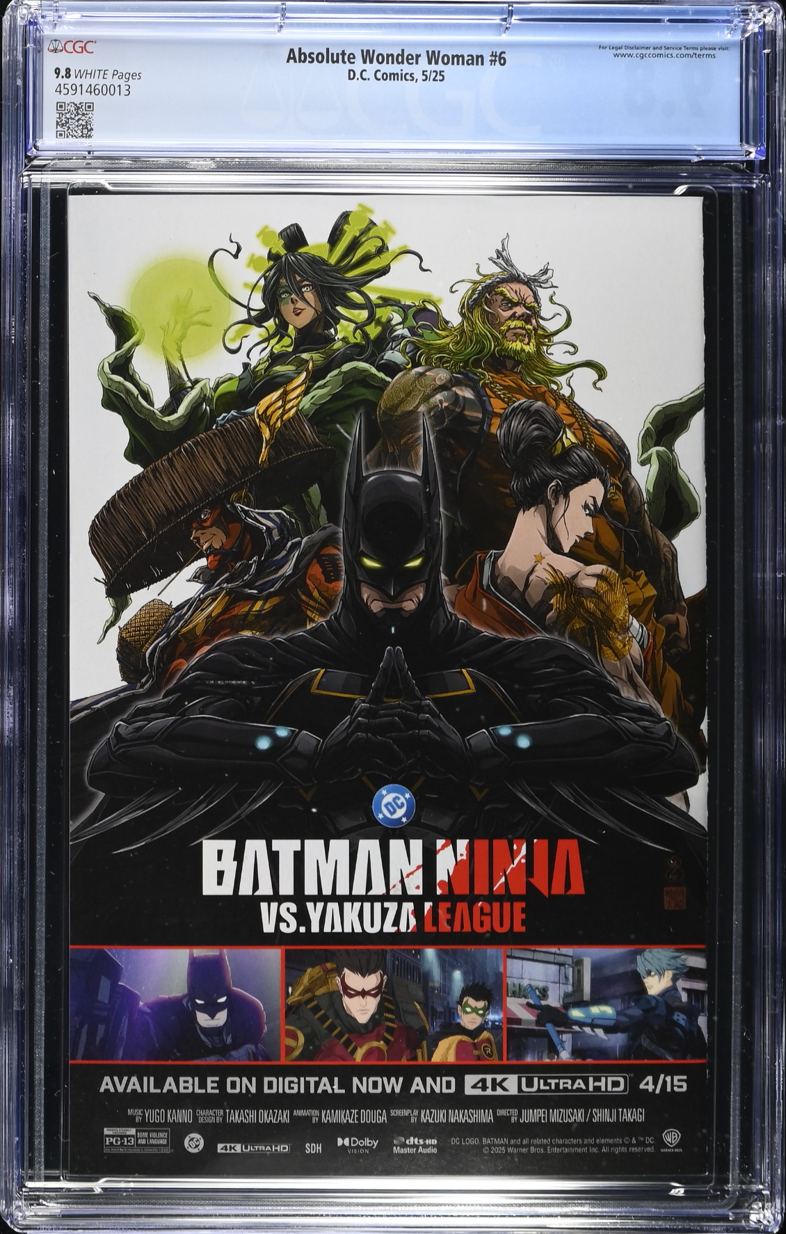 Absolute Wonder Woman #6 CGC 9.8