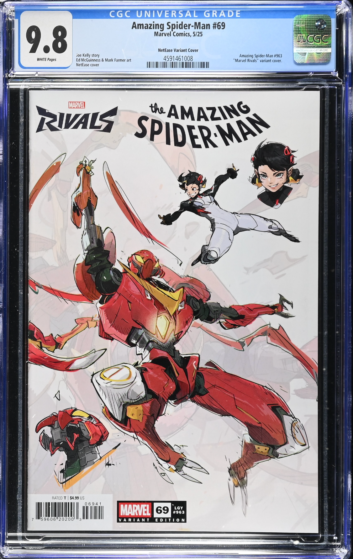 Amazing Spider-Man #69 NetEase Variant CGC 9.8