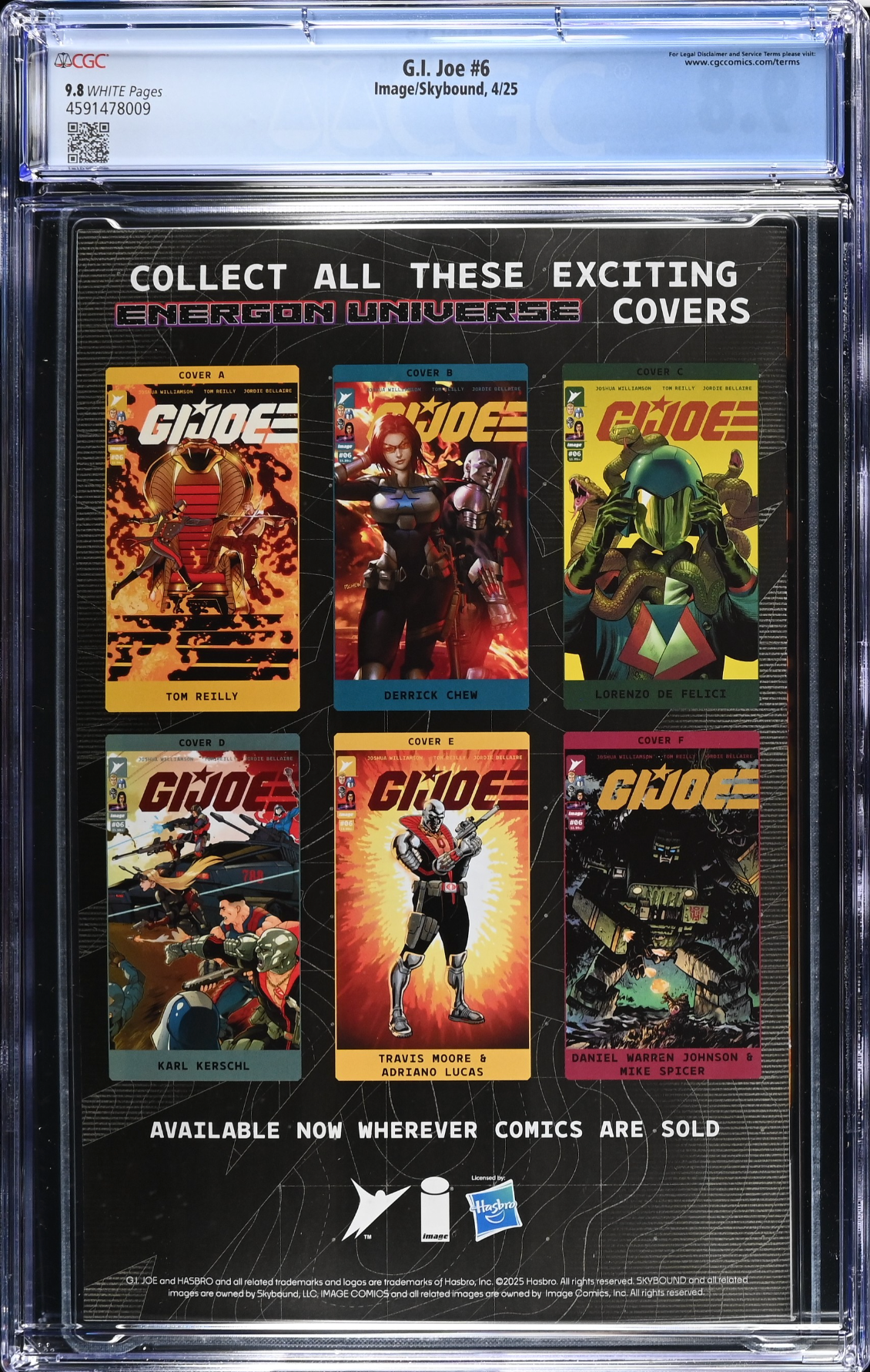 G.I. Joe #6 CGC 9.8